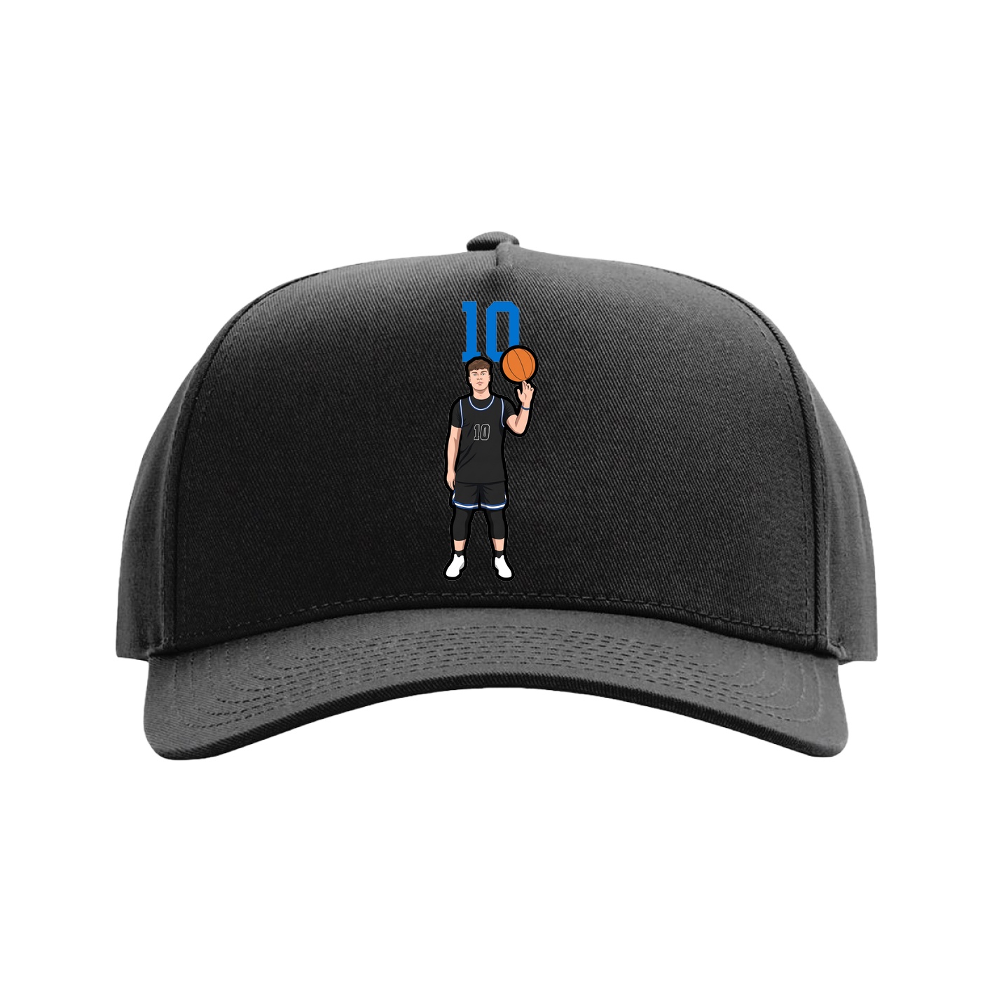 Full Fabric Five-Panel Champ Cap