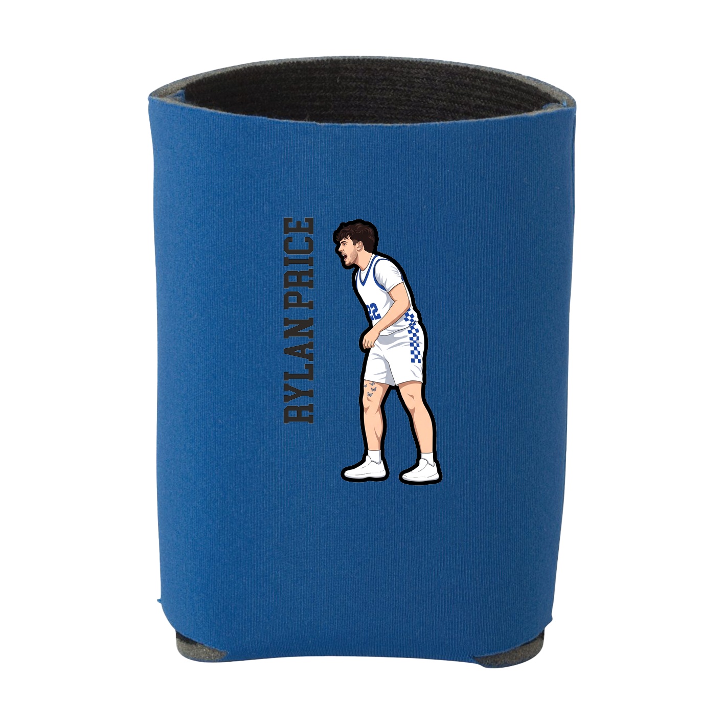 Can Holder — Name Vertical in Royal