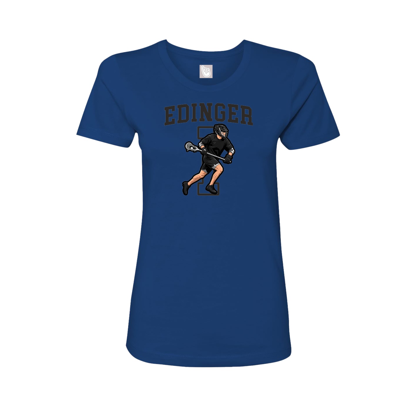 Fitted Women's Tee — Shirsey in Royal