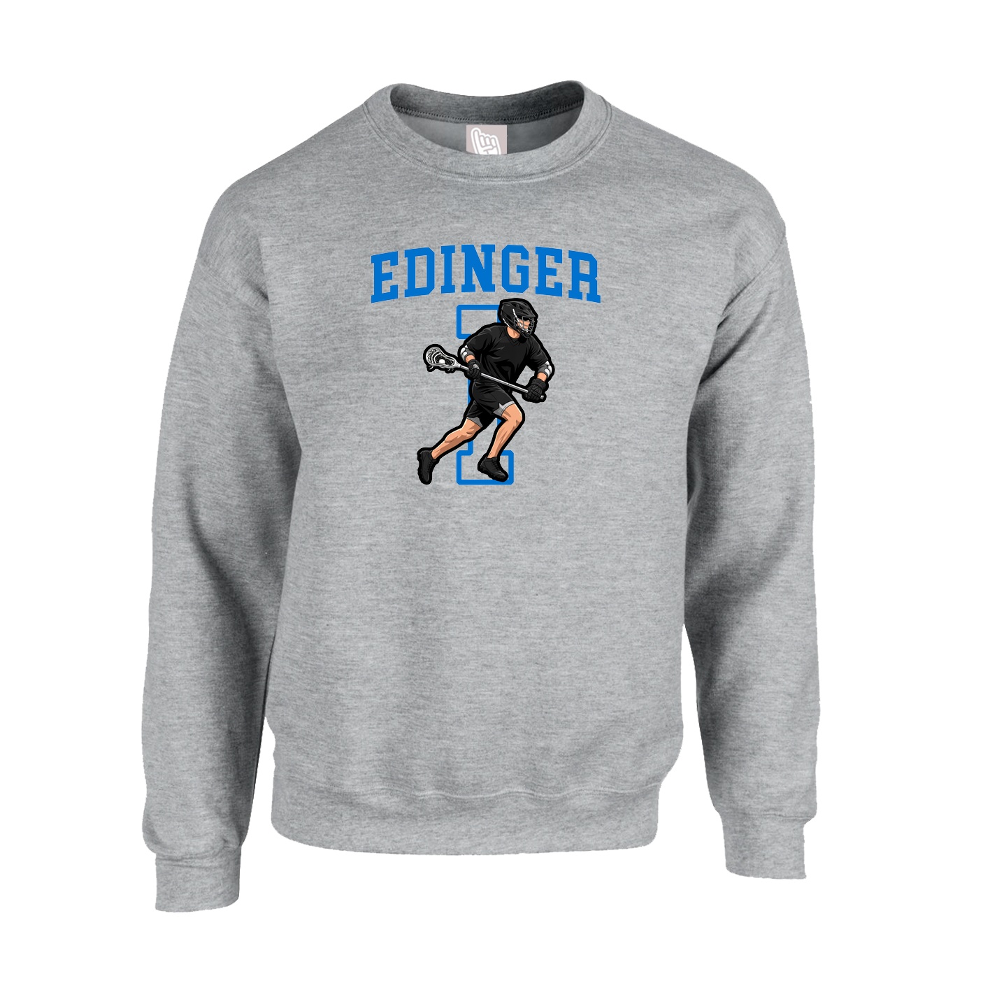 Fleece Crew — Shirsey in Grey