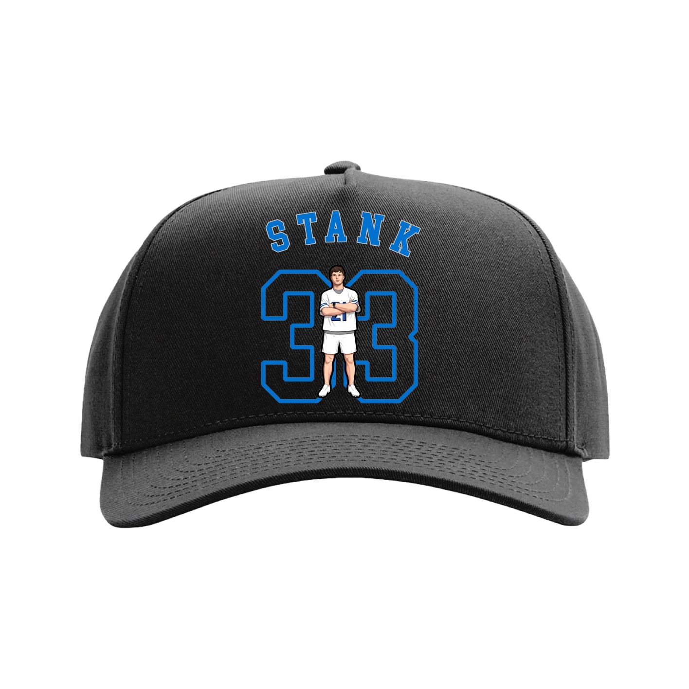 Full Fabric Five-Panel Champ Cap