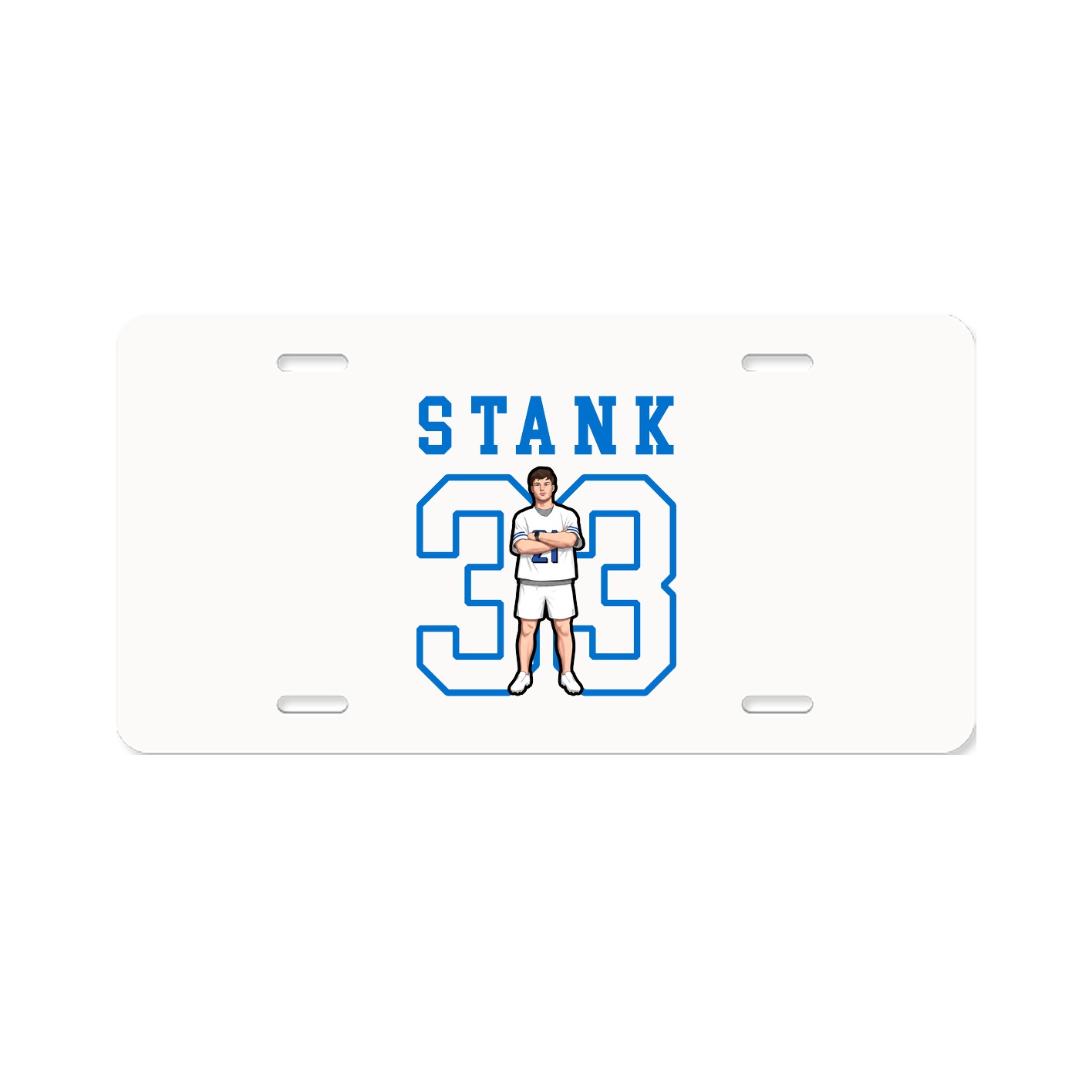 License Plate — Shirsey in Classic
