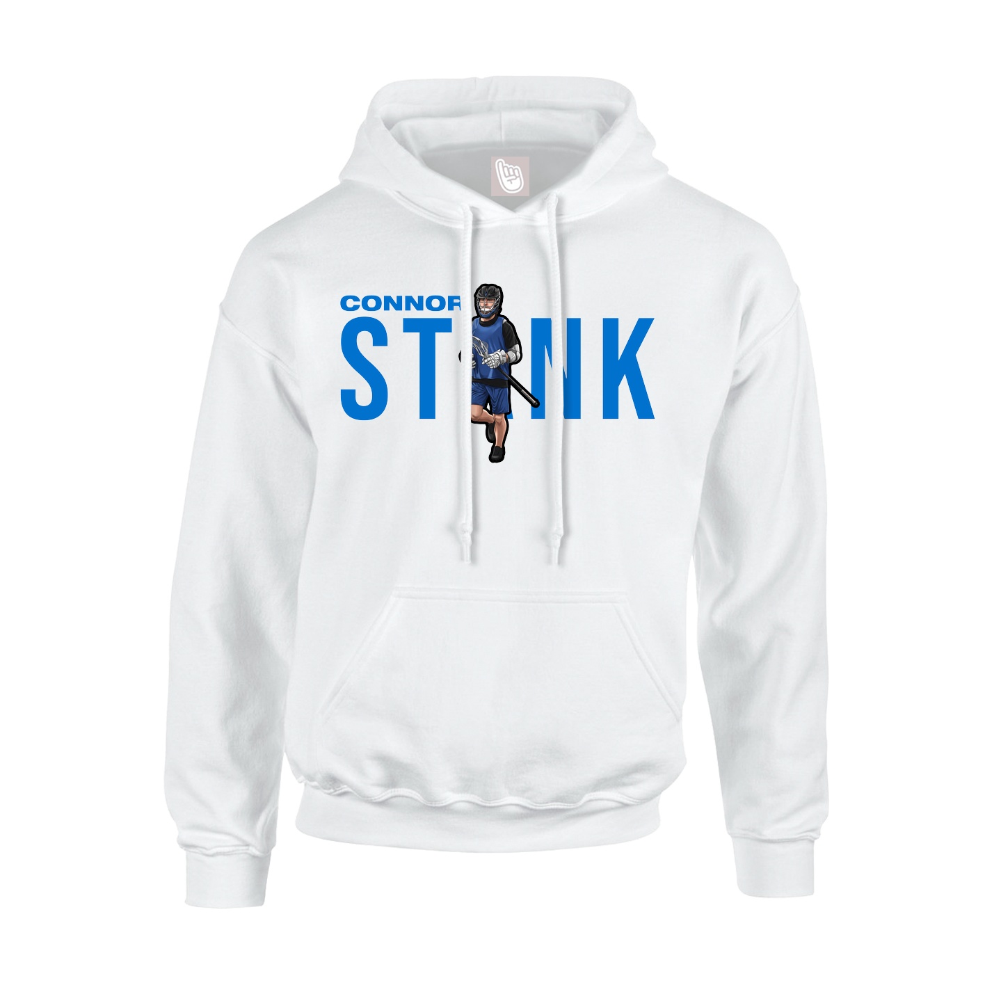 Hoodie — Player Name in White