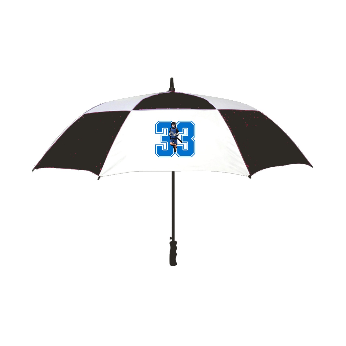 Golf Umbrella — Number in Black