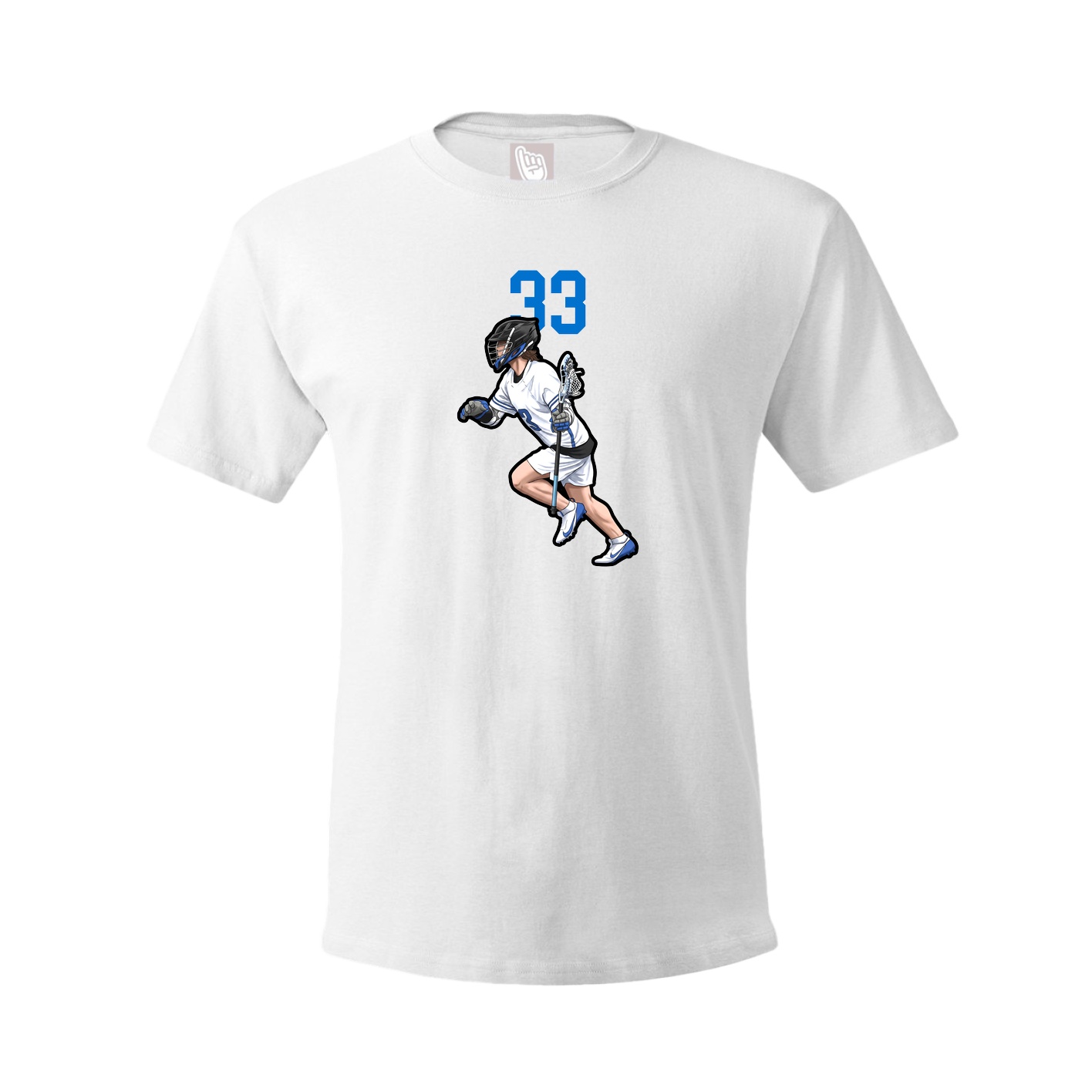 Tee — Number Top in White