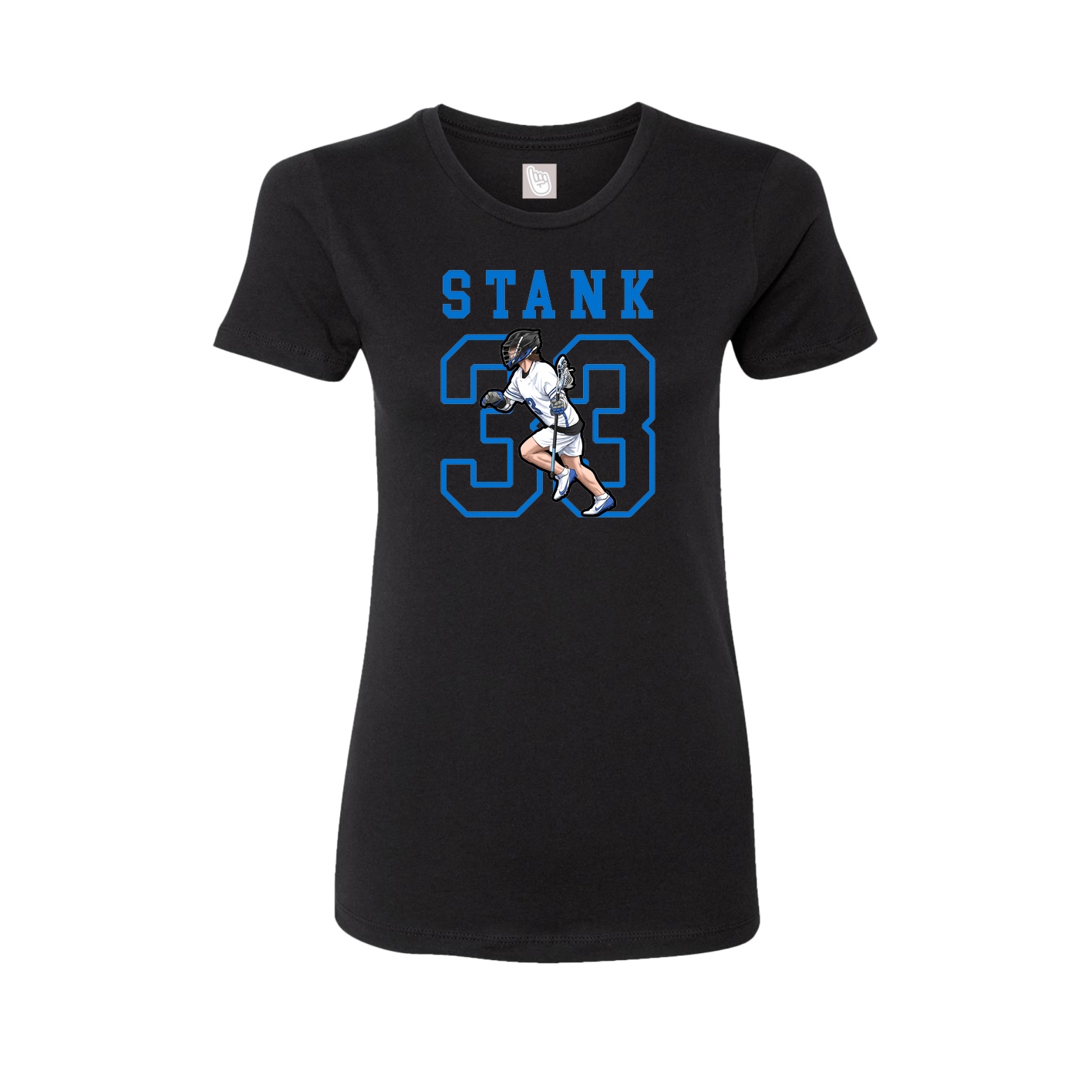 Fitted Women's Tee — Shirsey in Black