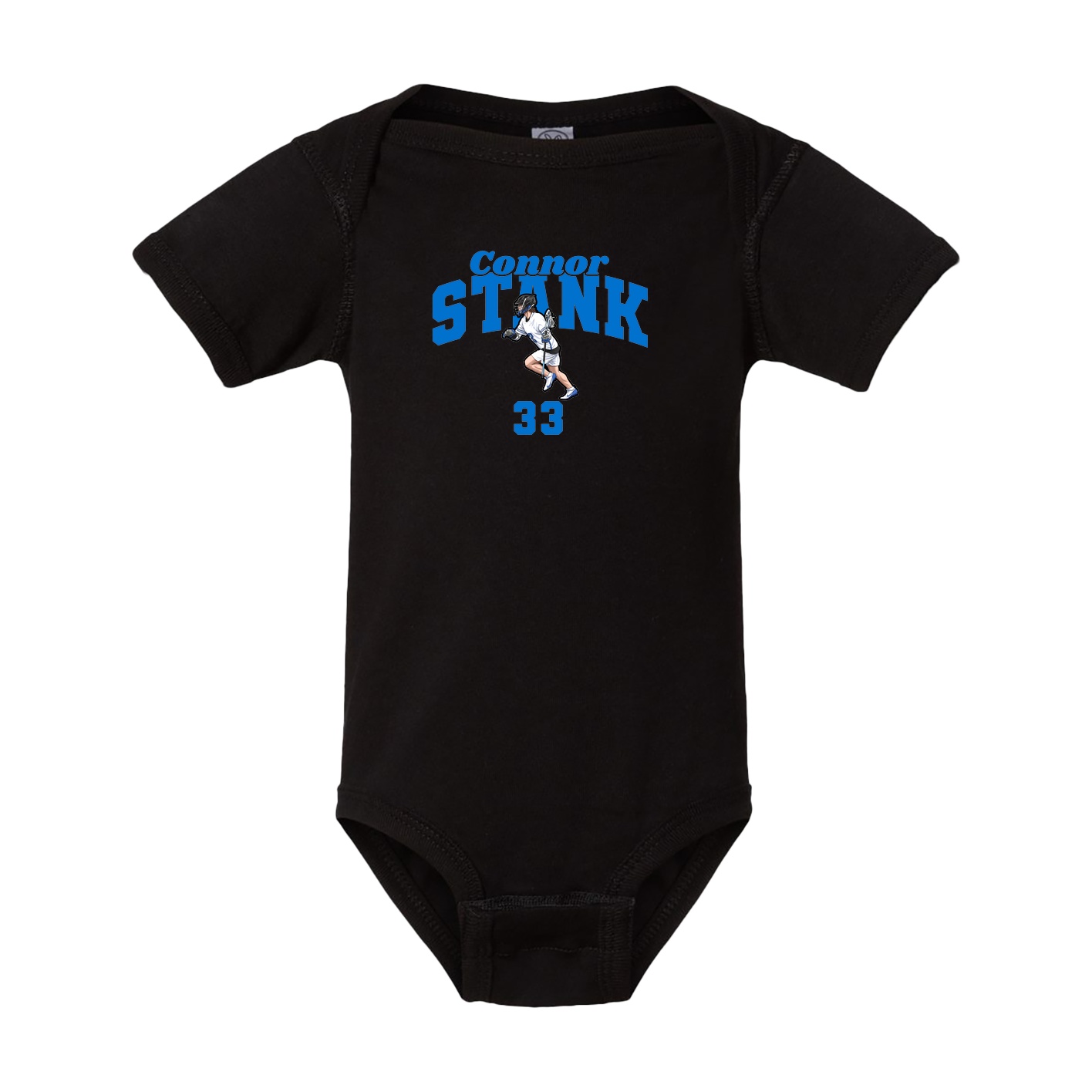 Baby Onesie — Signature Arch in Black