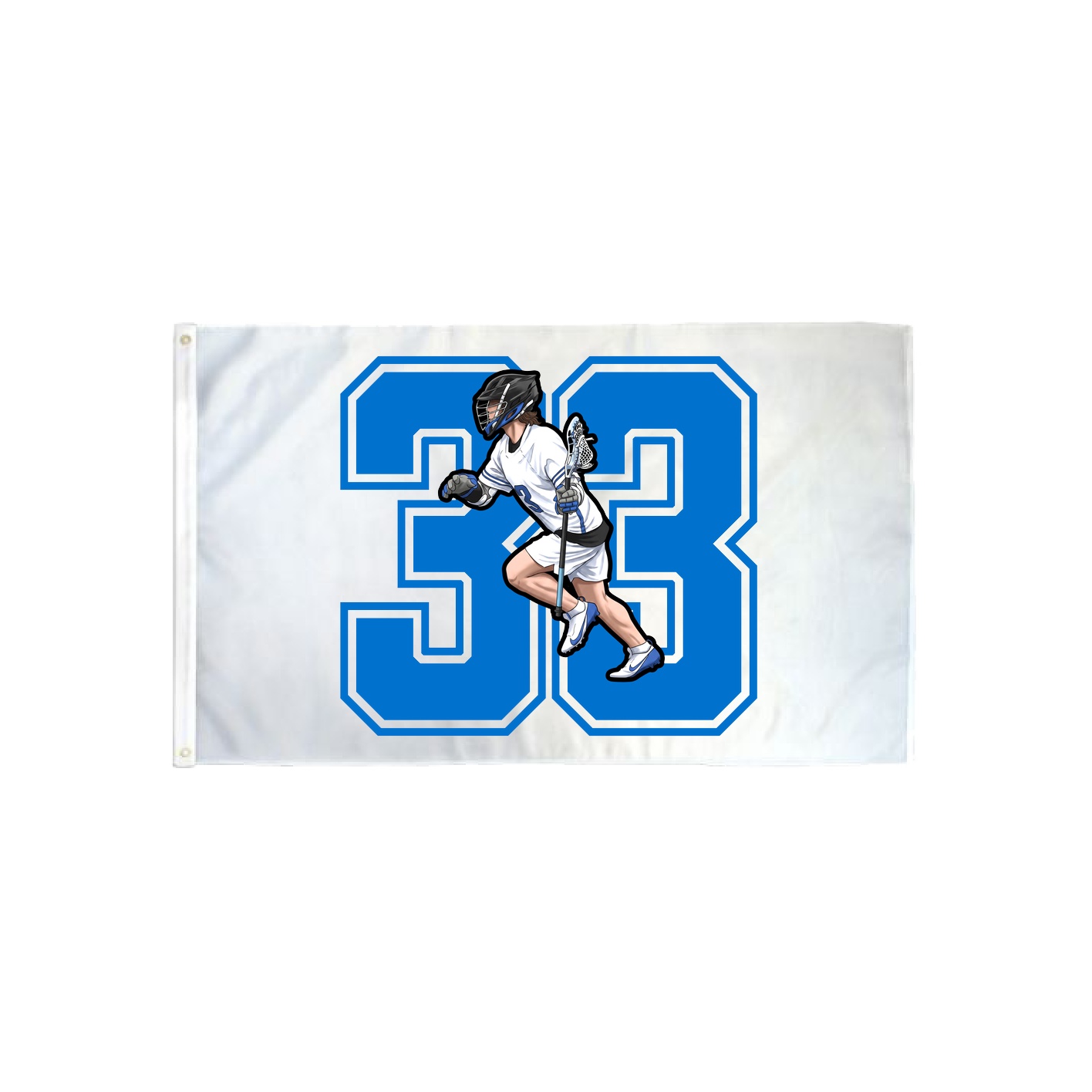 3x5 Flag — Number in Classic