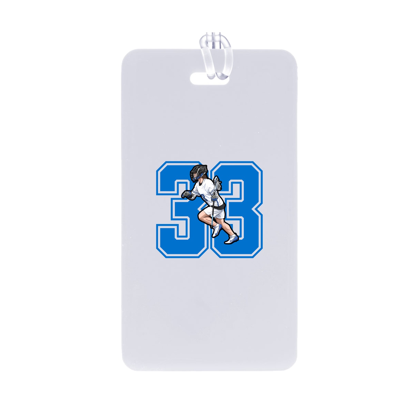 Bag Tag — Number in Classic