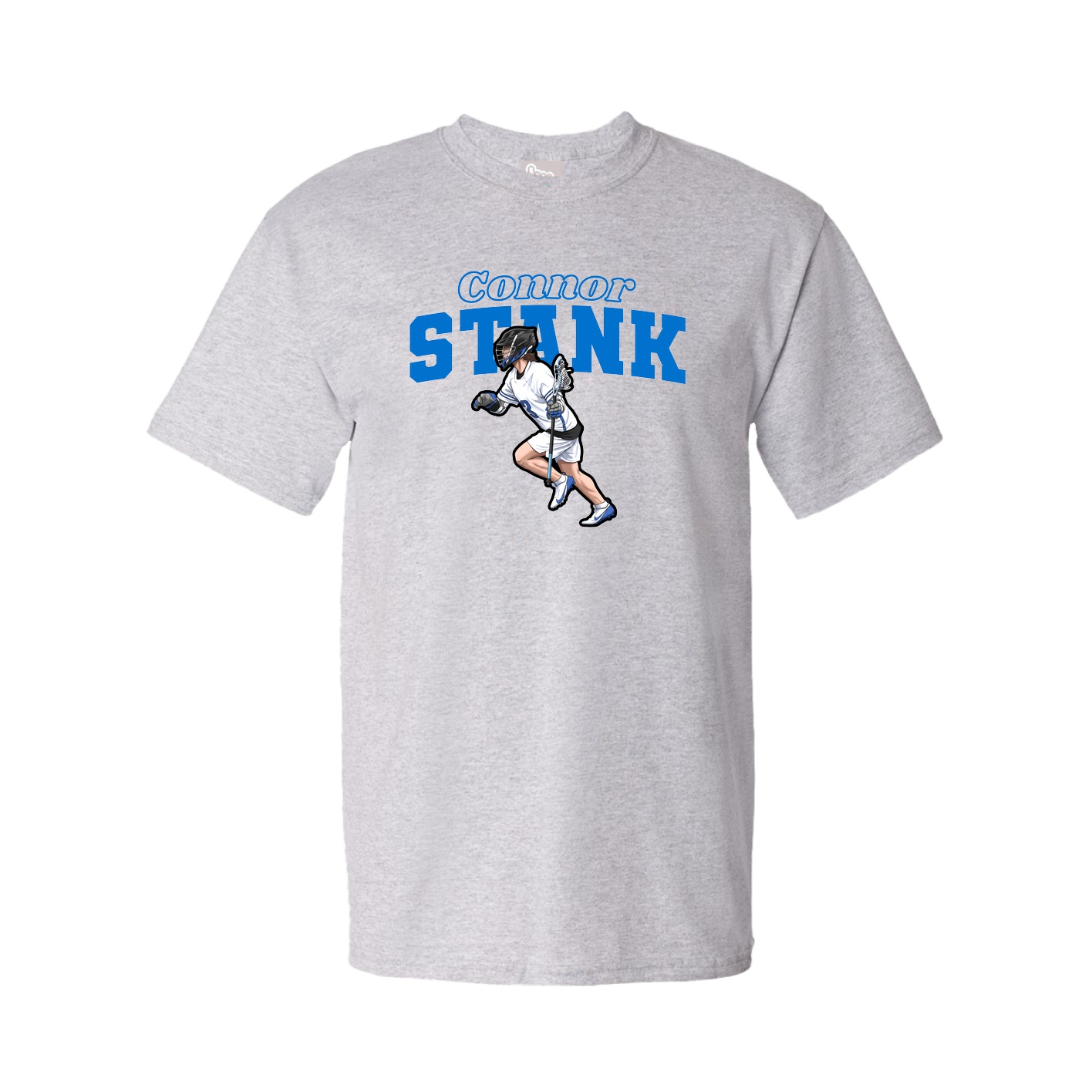 Youth Tee — Name Arch in Grey
