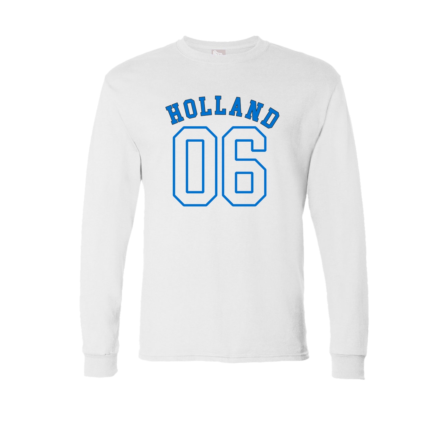 Long Sleeve Tee — Shirsey Arch in White