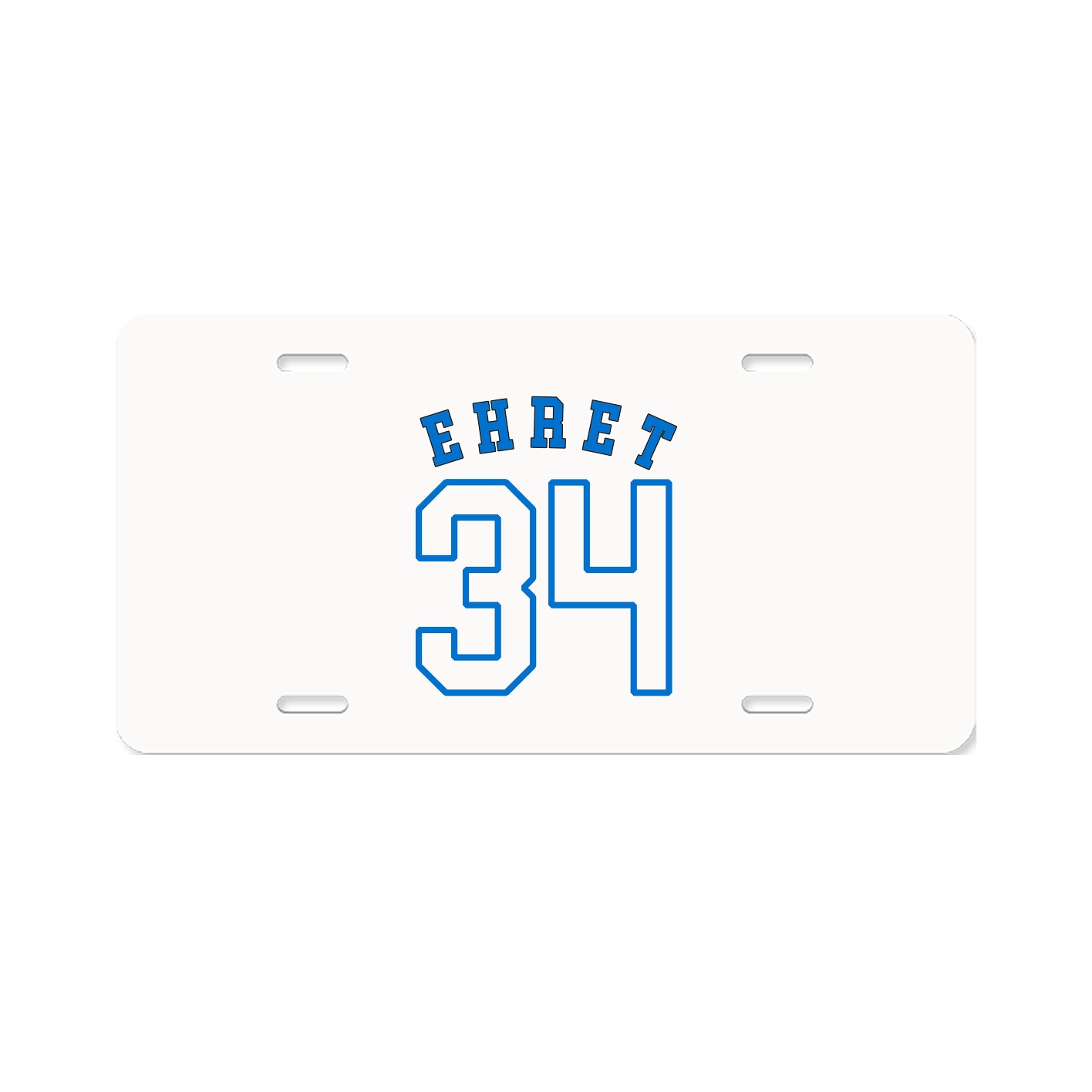 License Plate — Shirsey Arch in Classic