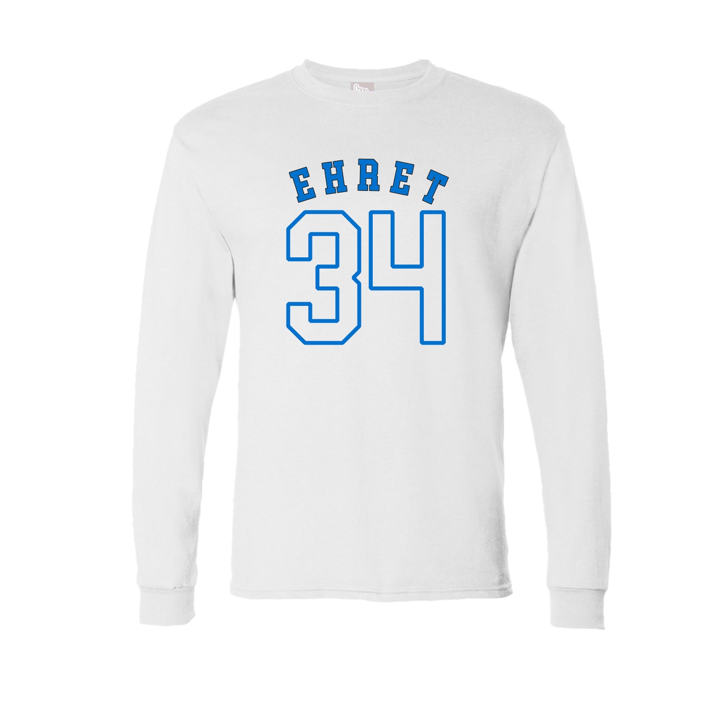 Long Sleeve Tee — Shirsey Arch in White