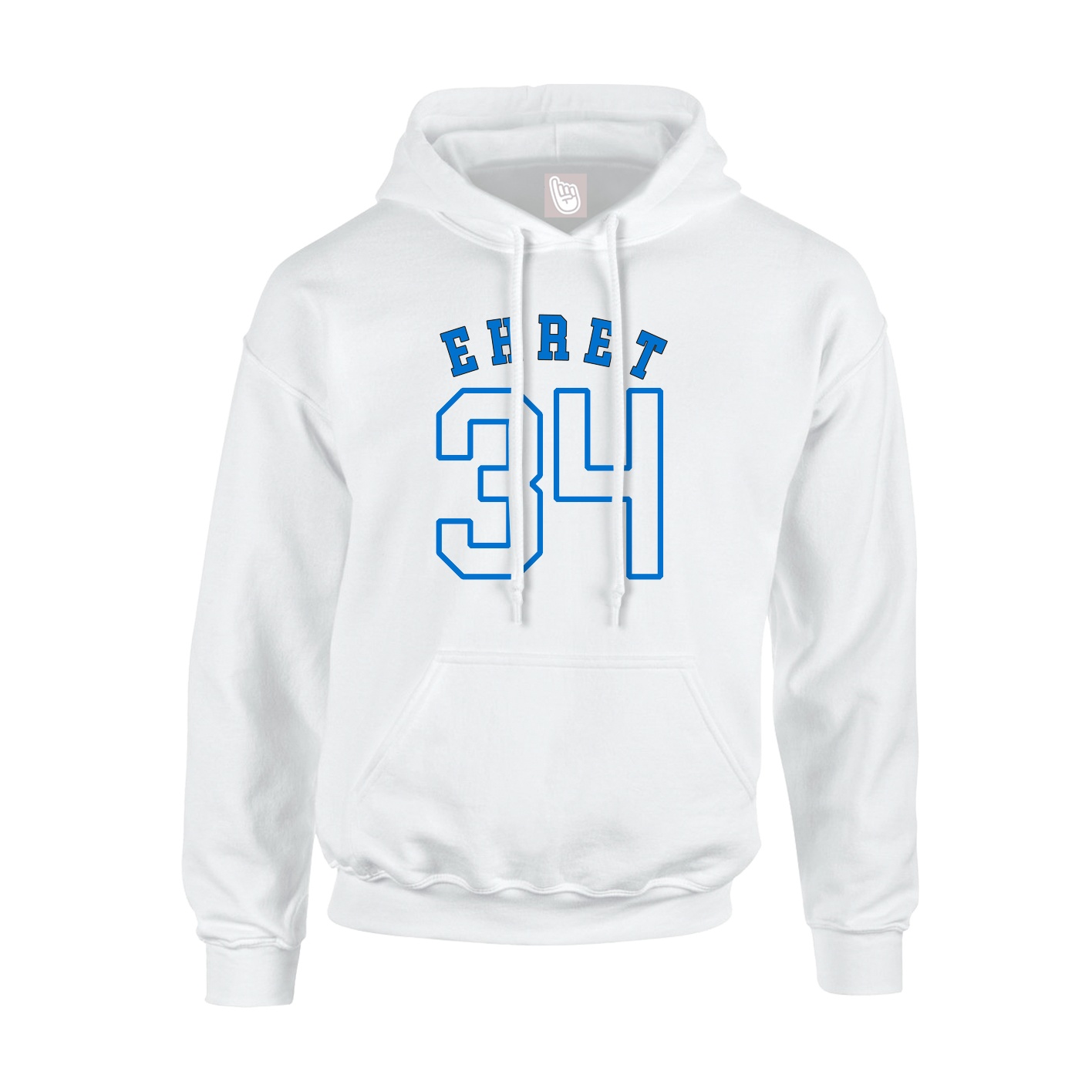Hoodie — Shirsey Arch in White
