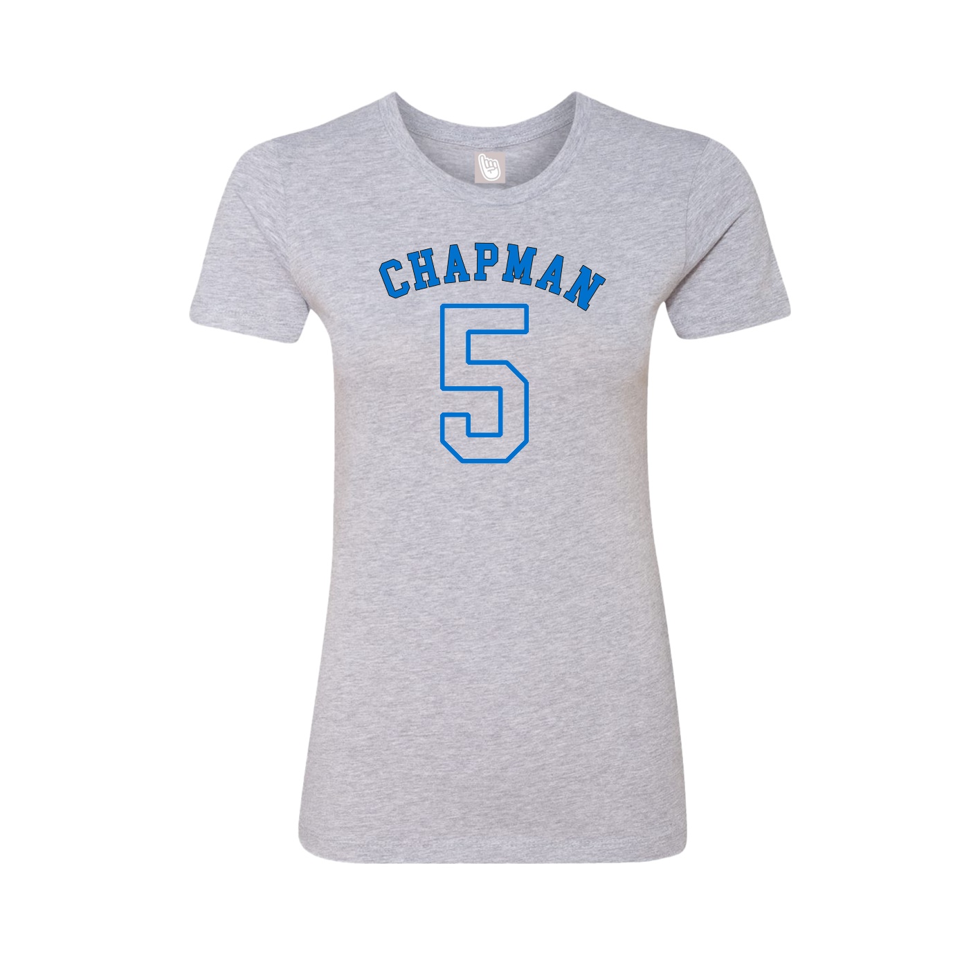 Fitted Women's Tee — Shirsey Arch in Grey