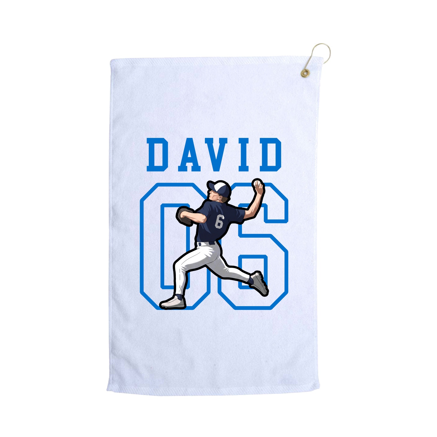Golf Towel — Shirsey in White