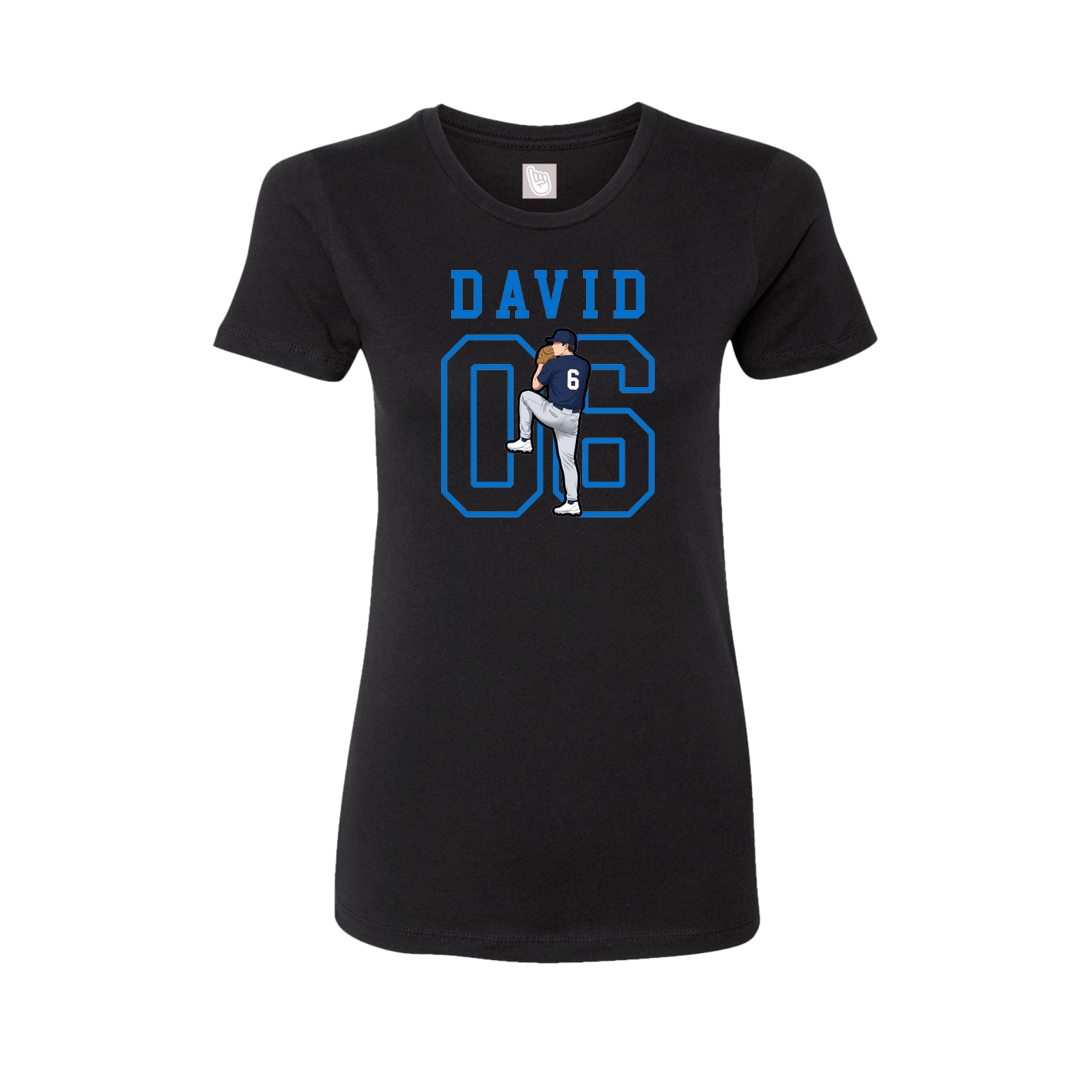 Fitted Women's Tee — Shirsey in Black