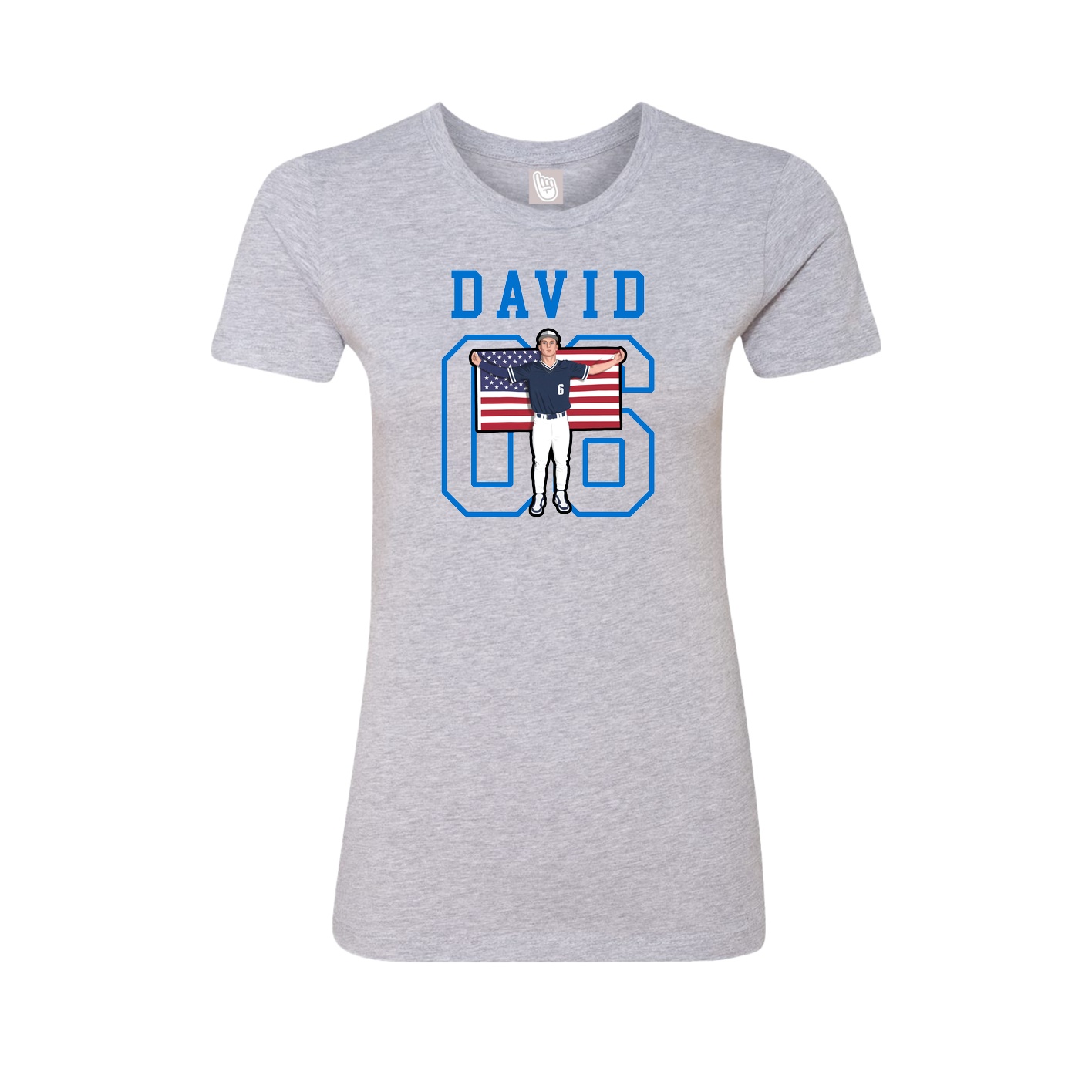 Fitted Women's Tee — Shirsey in Grey