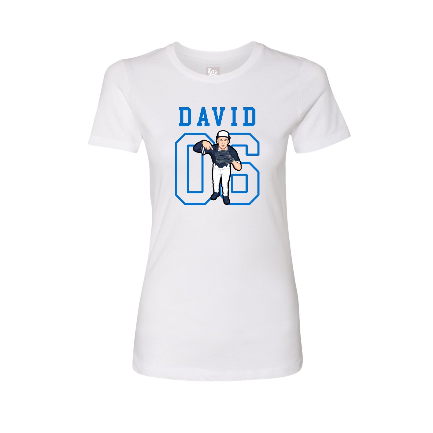 Fitted Women's Tee — Shirsey in White
