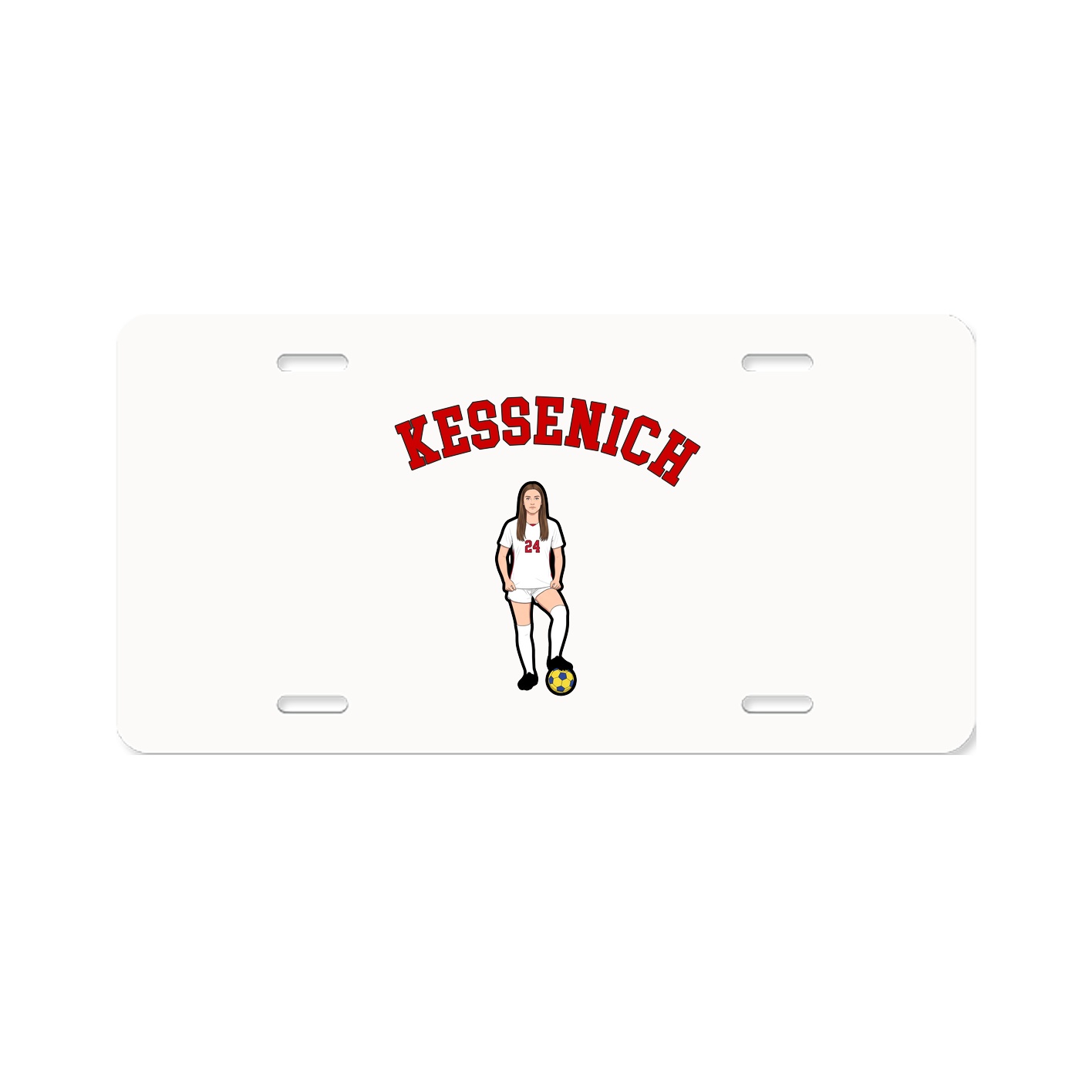 License Plate — Shirsey Arch in Classic