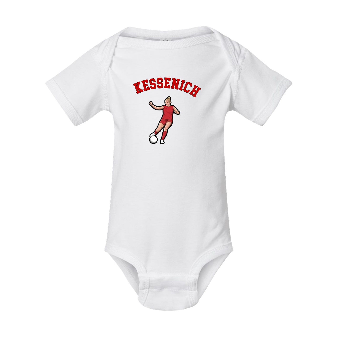 Baby Onesie — Shirsey Arch in White