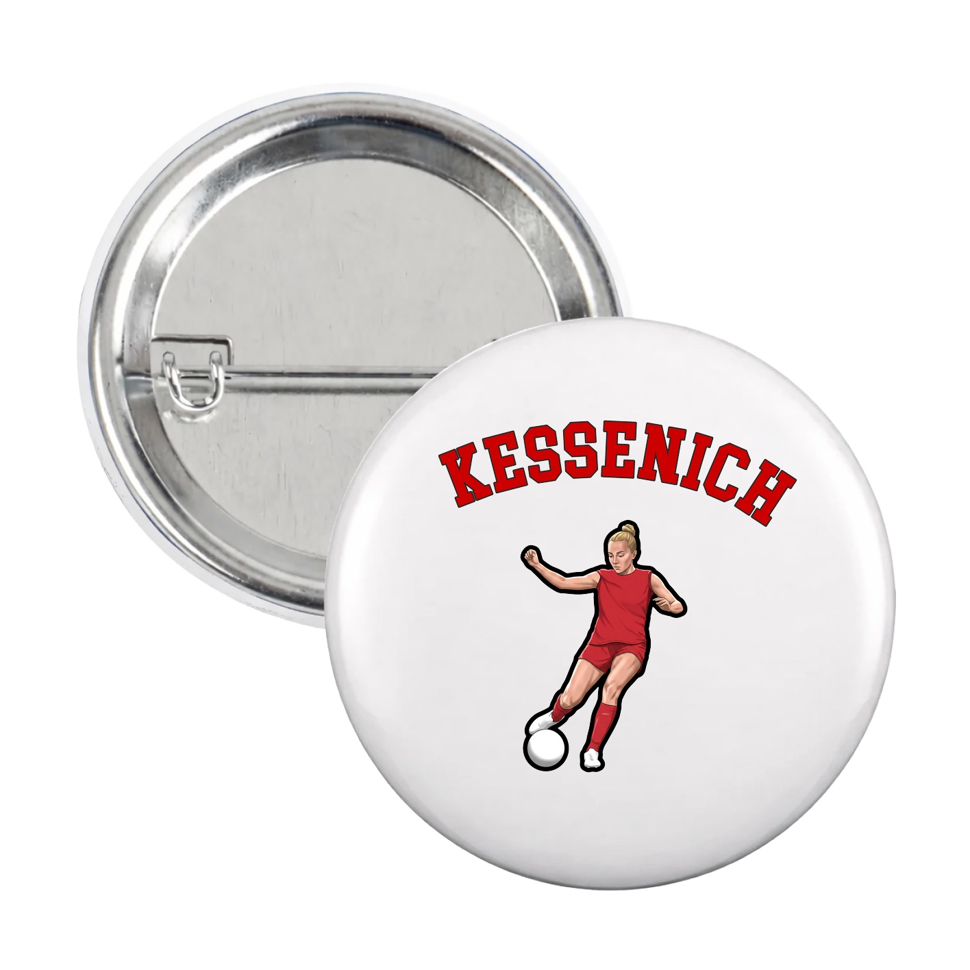 Game Day Button — Shirsey Arch in White
