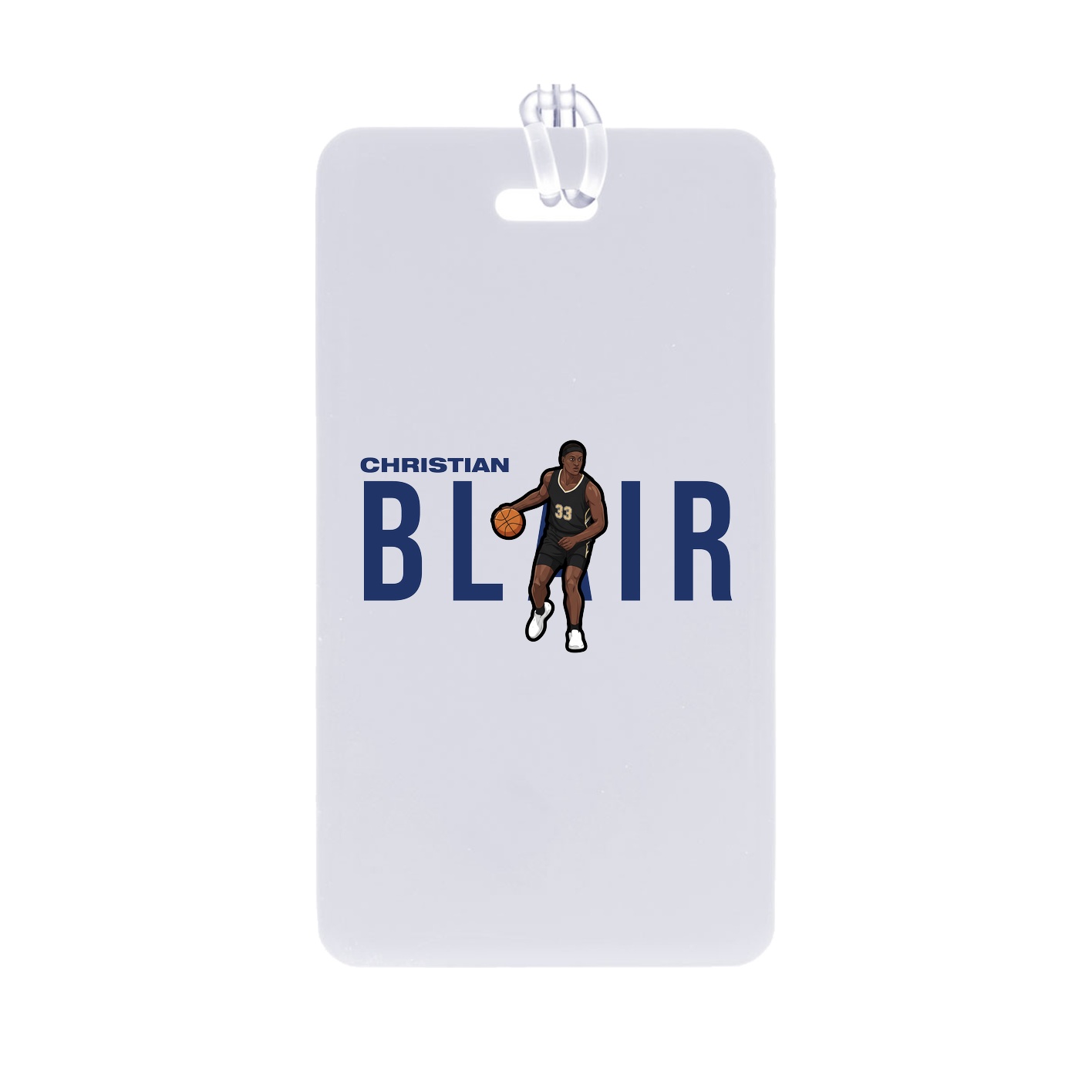 Bag Tag — Player Name in Classic