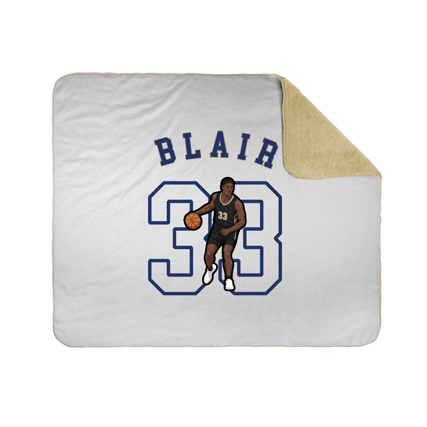 Throw Blanket — Shirsey Arch in White