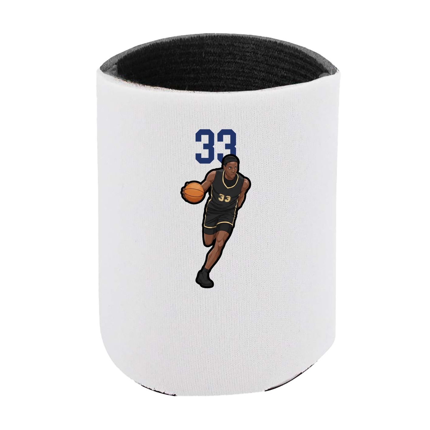 Can Holder — Number Top in White