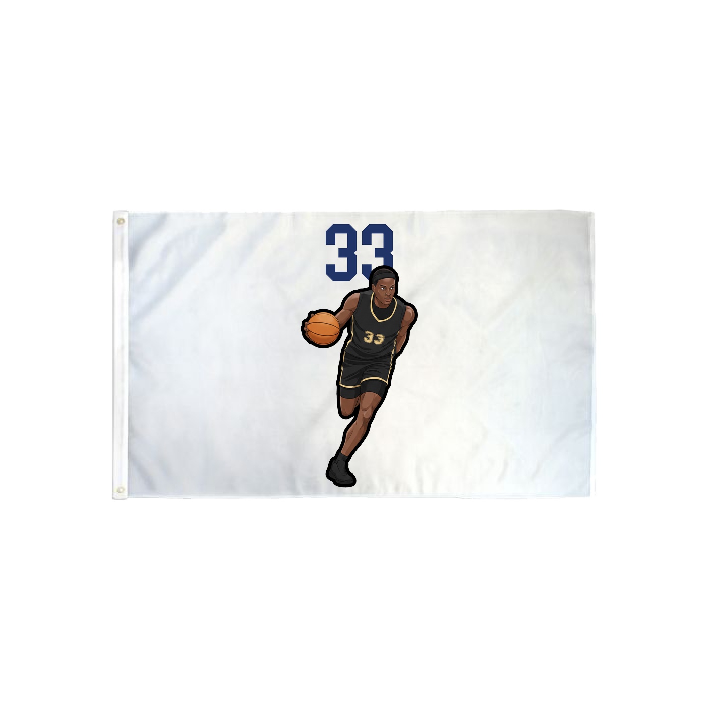 3x5 Flag — Number Top in Classic
