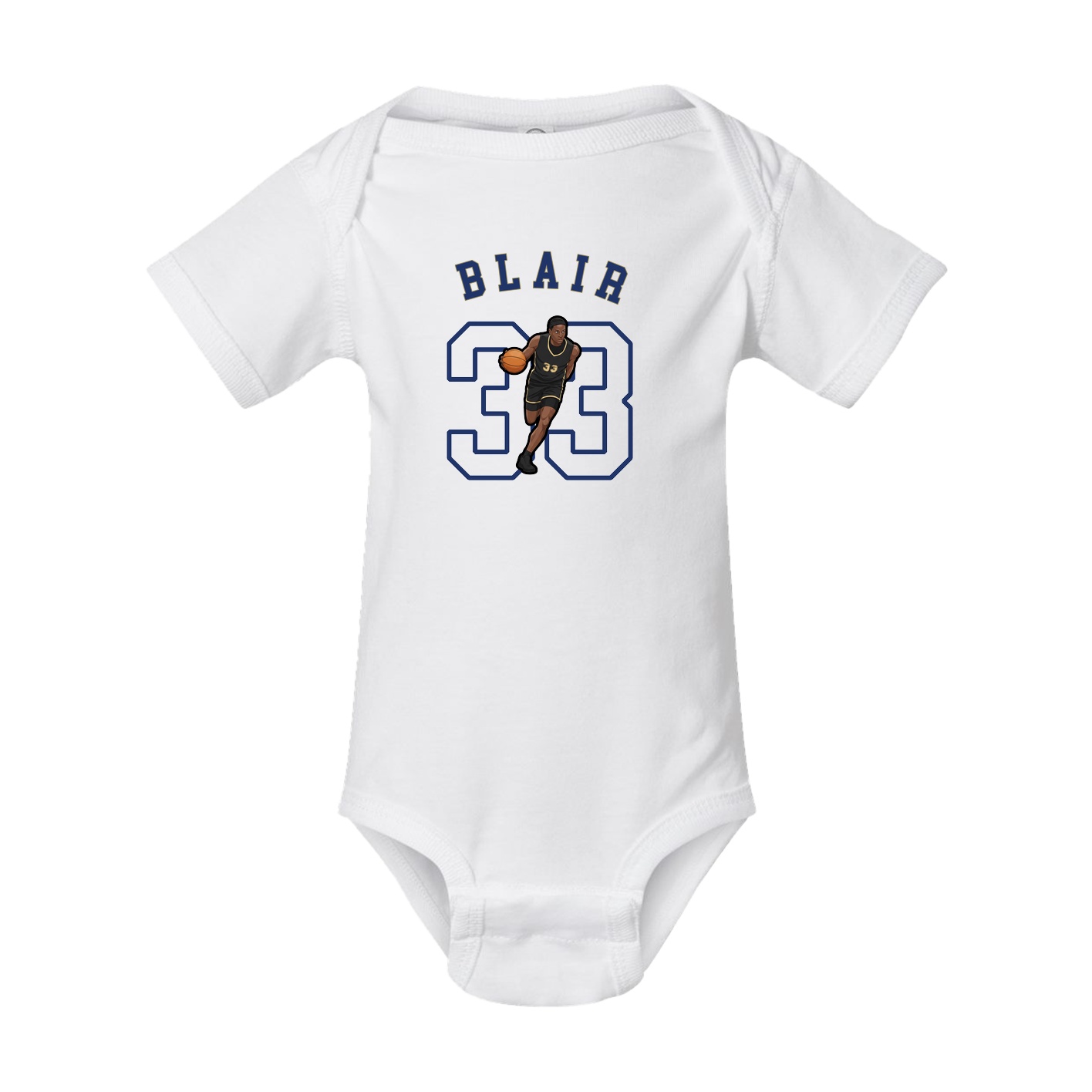 Baby Onesie — Shirsey Arch in White