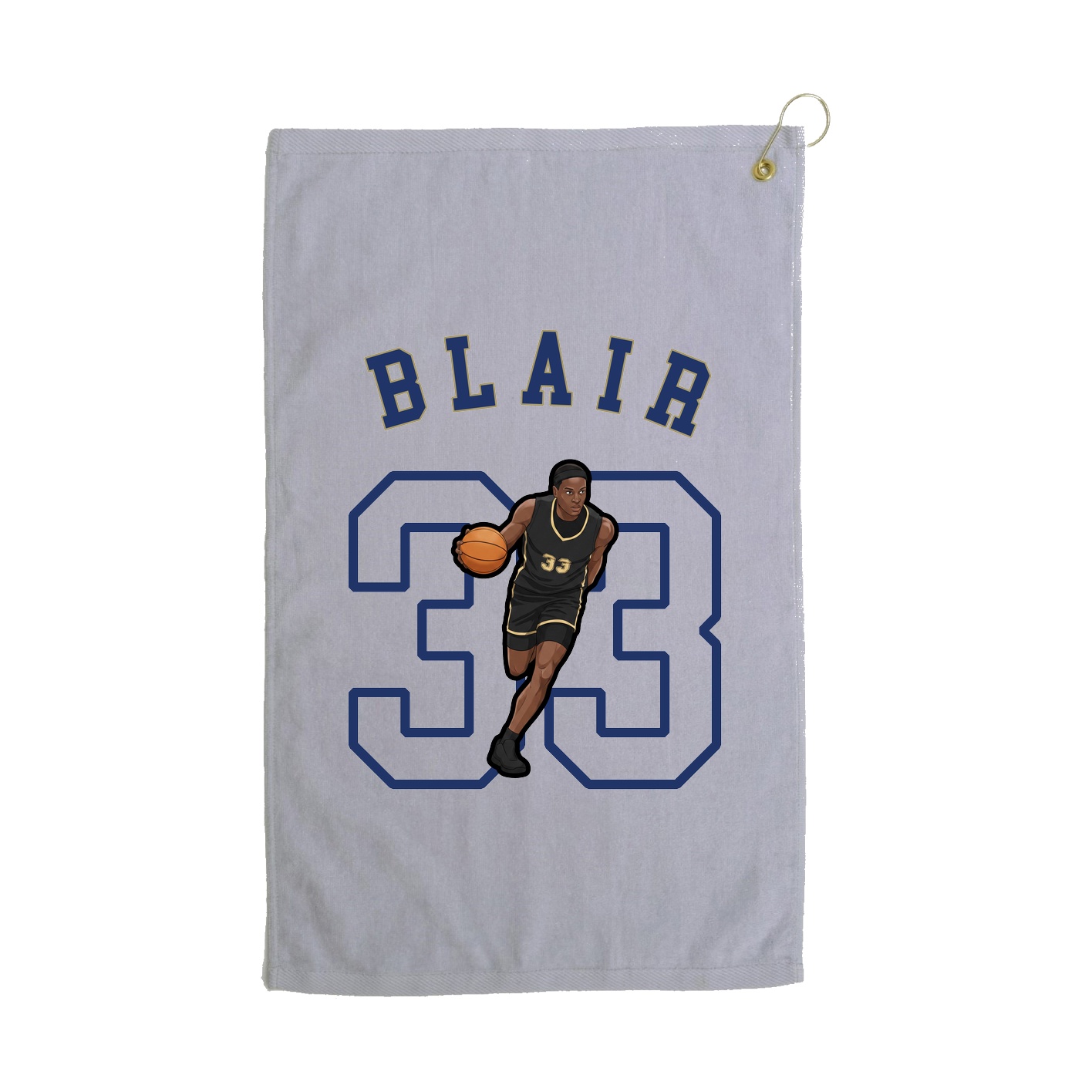 Golf Towel — Shirsey Arch in Grey