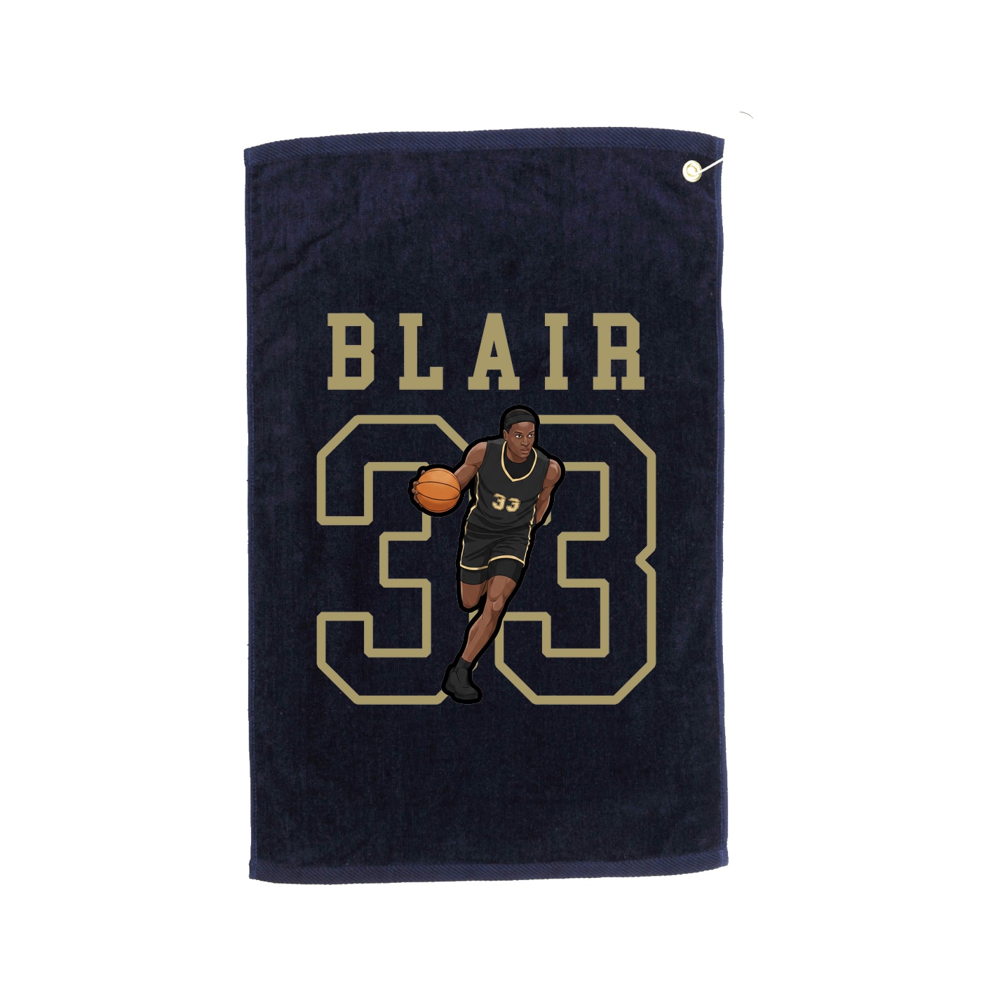 Golf Towel — Shirsey in Navy