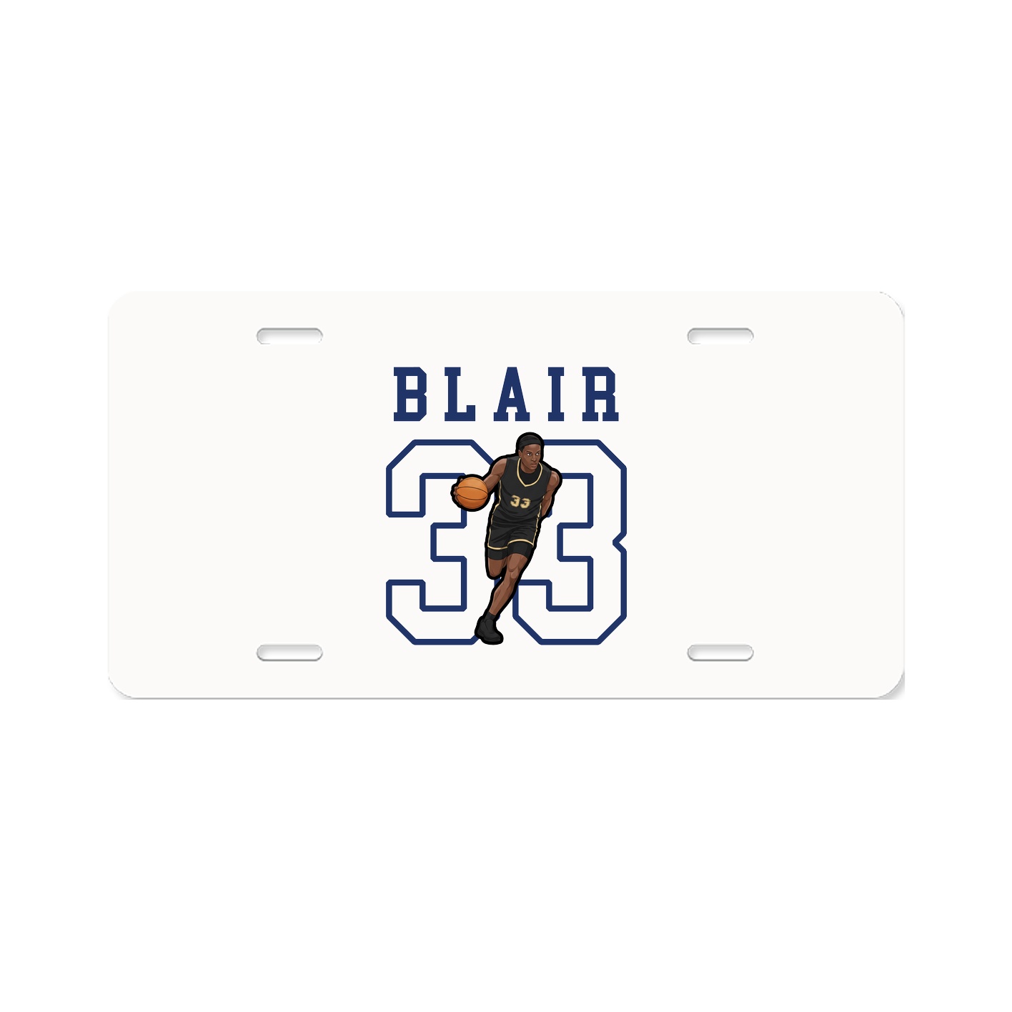 License Plate — Shirsey in Classic