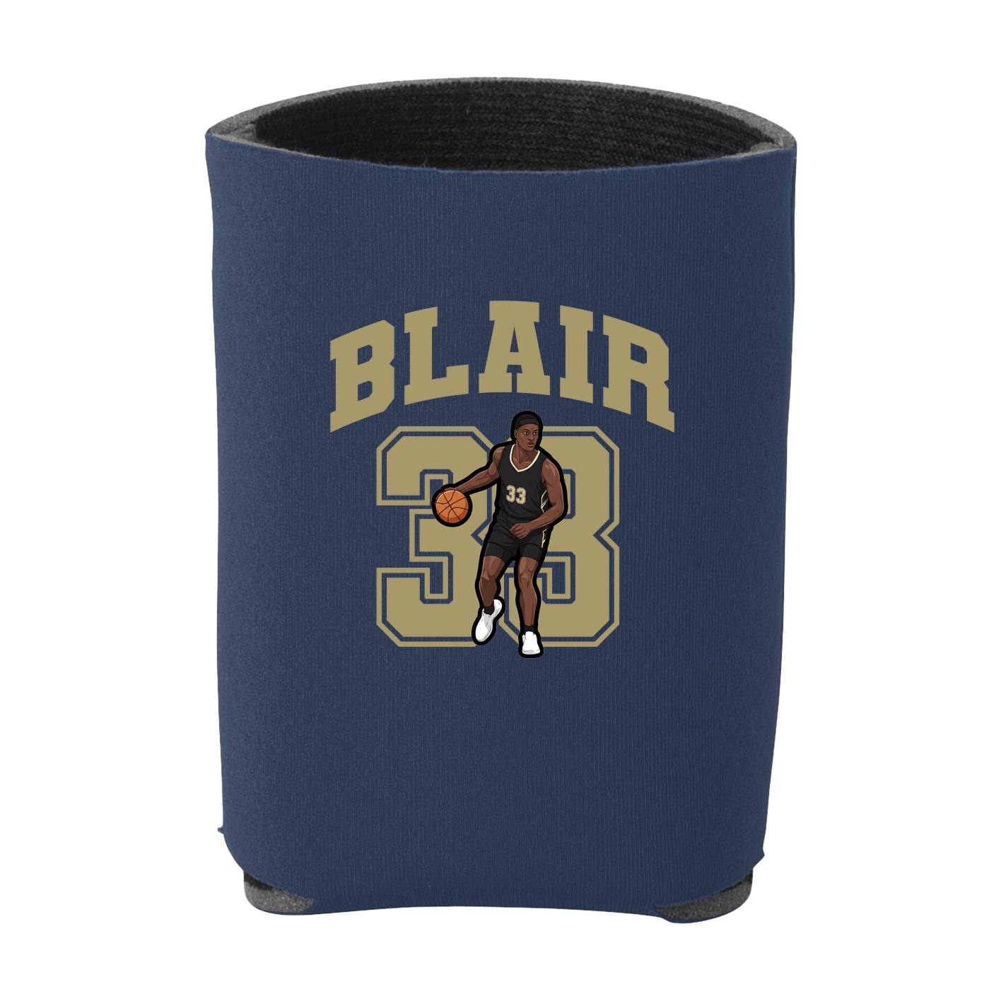 Can Holder — Number in Navy