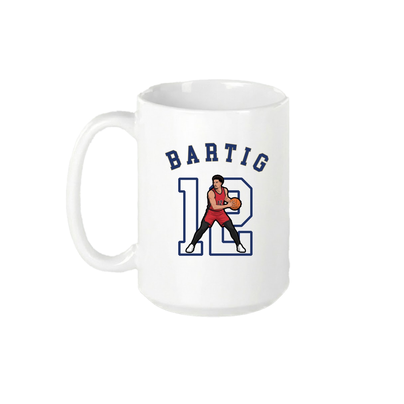 15oz Coffee Mug — Shirsey Arch in White