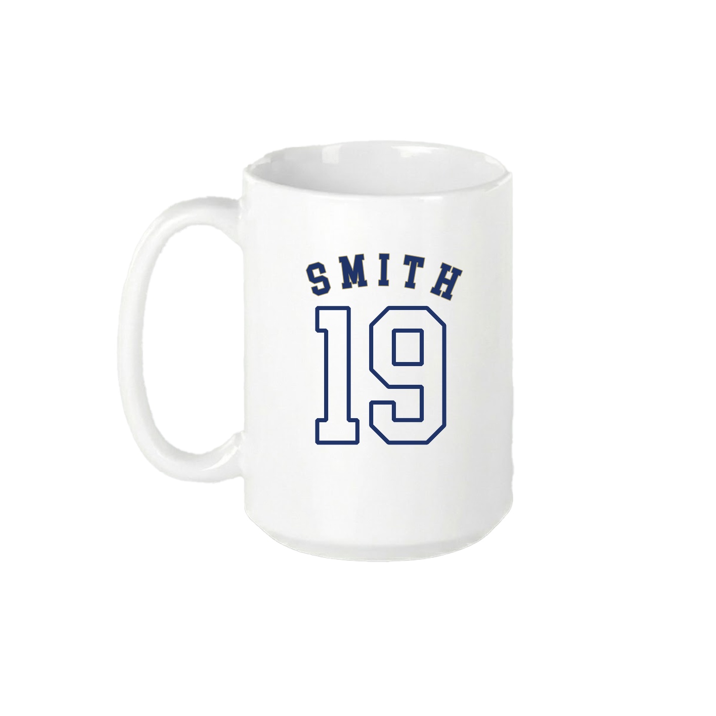 15oz Coffee Mug — Shirsey Arch in White