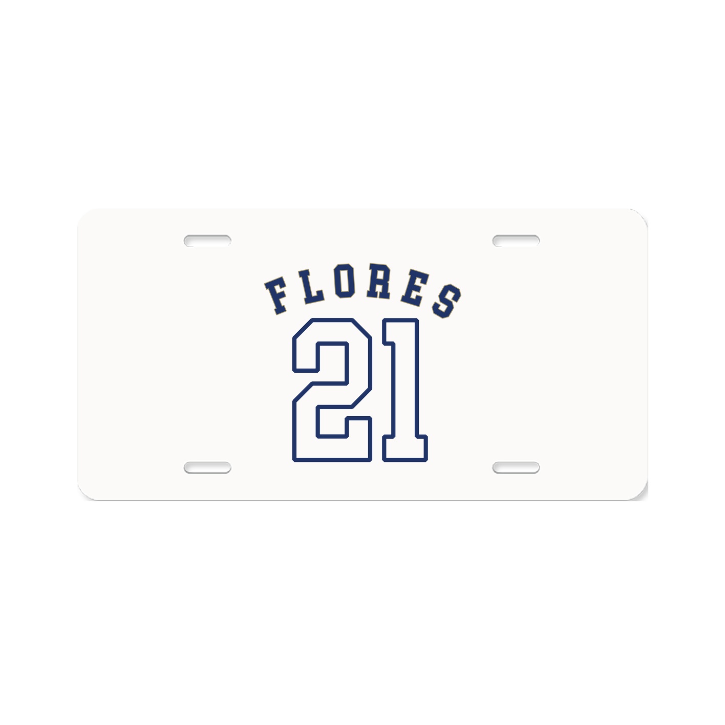License Plate — Shirsey Arch in Classic