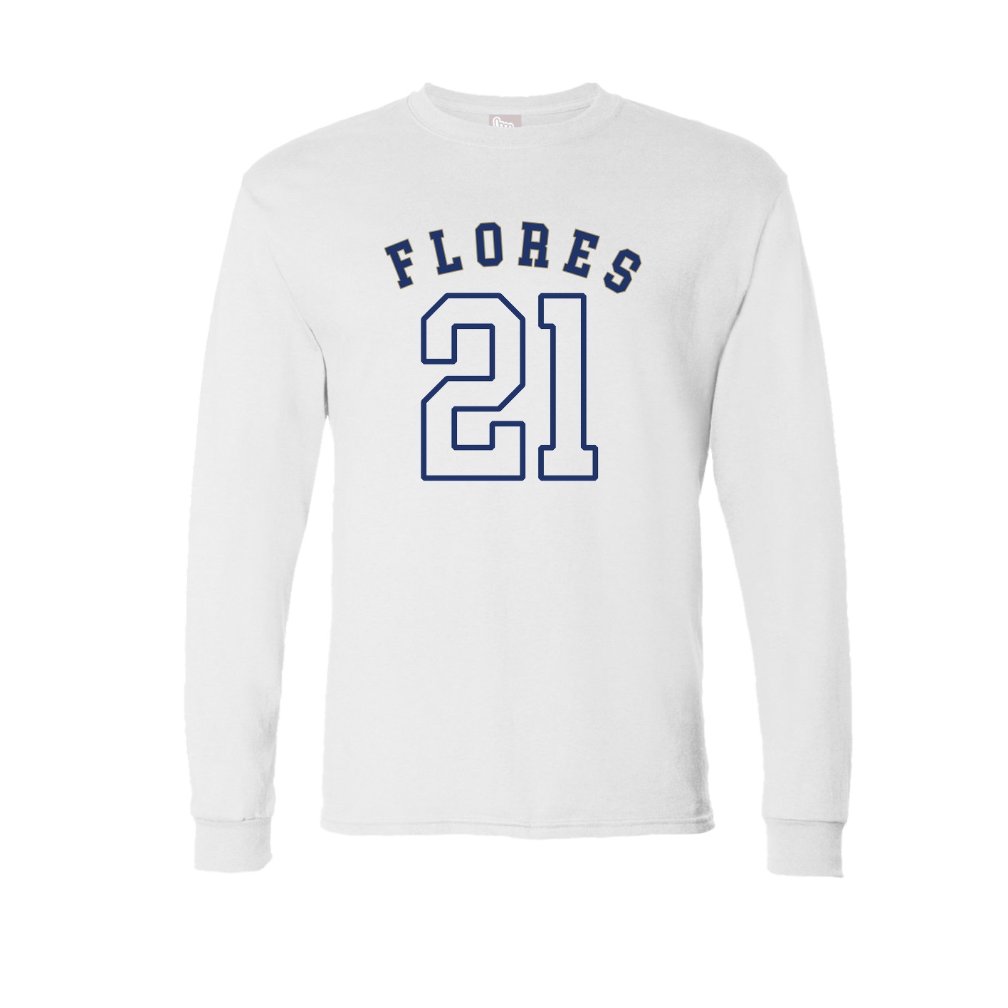 Long Sleeve Tee — Shirsey Arch in White
