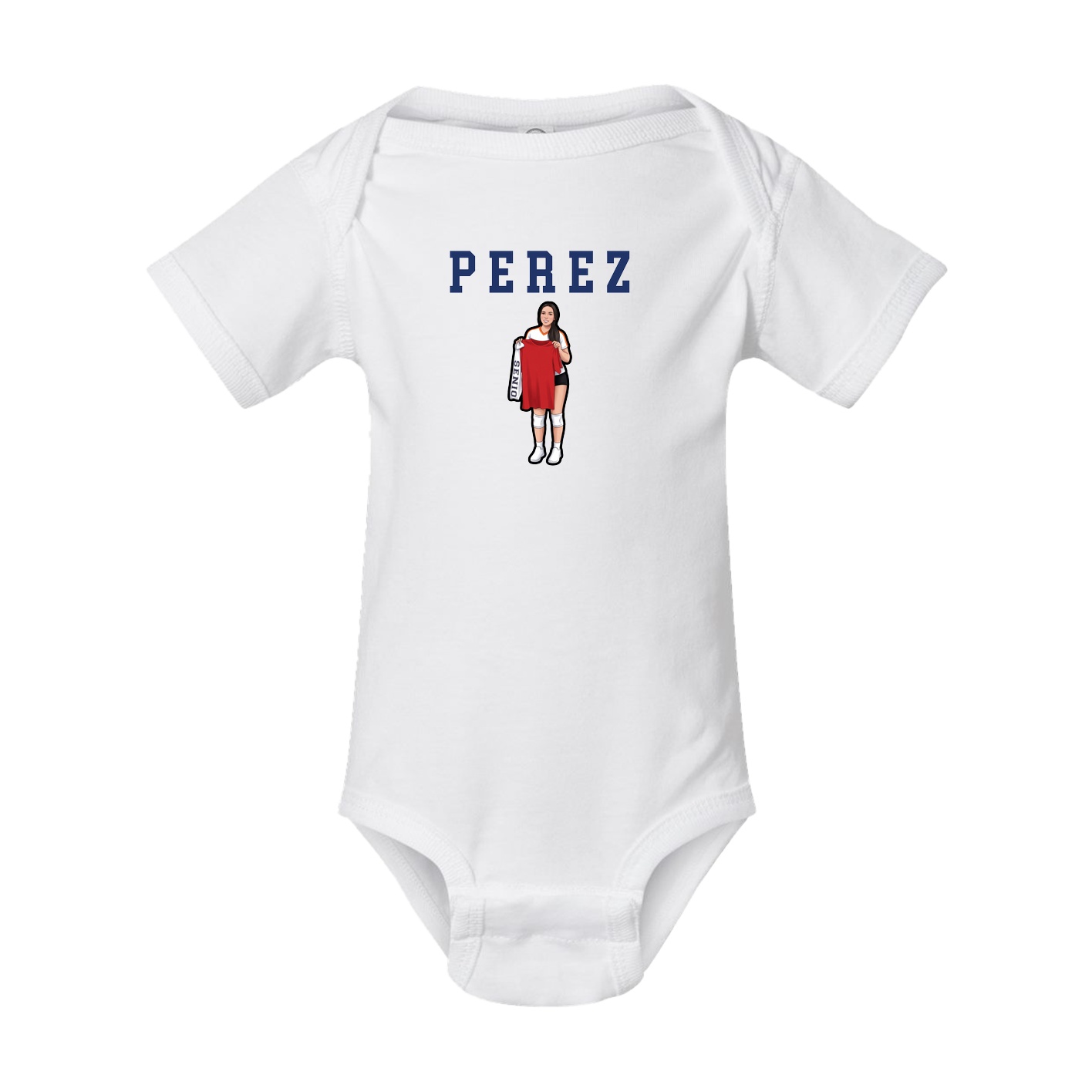 Baby Onesie — Shirsey in White