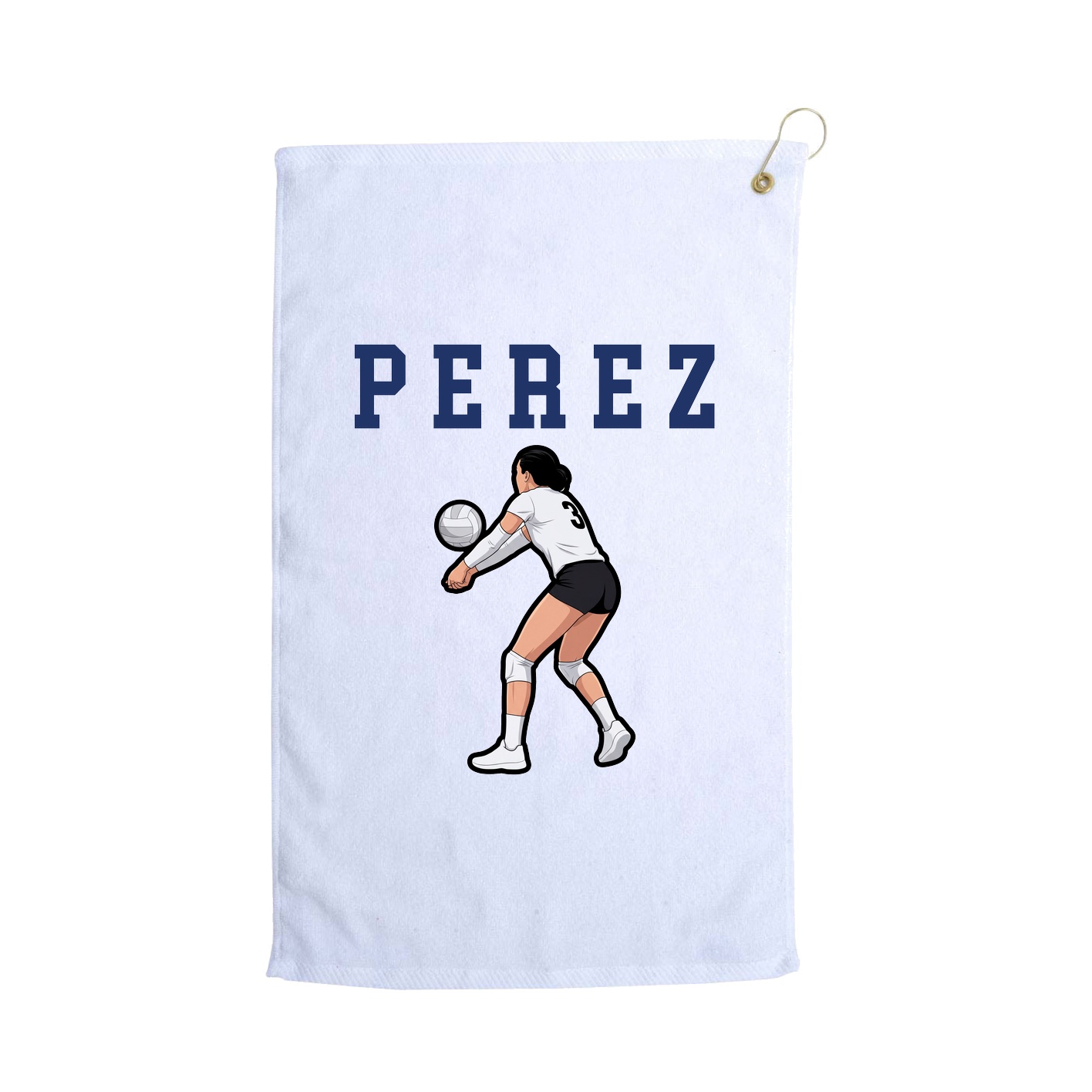Golf Towel — Shirsey in White