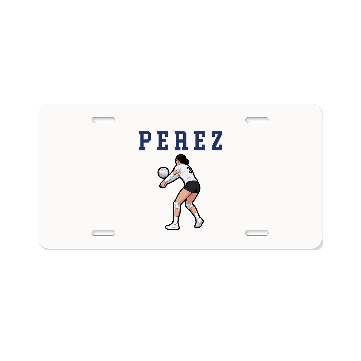 License Plate — Shirsey in Classic