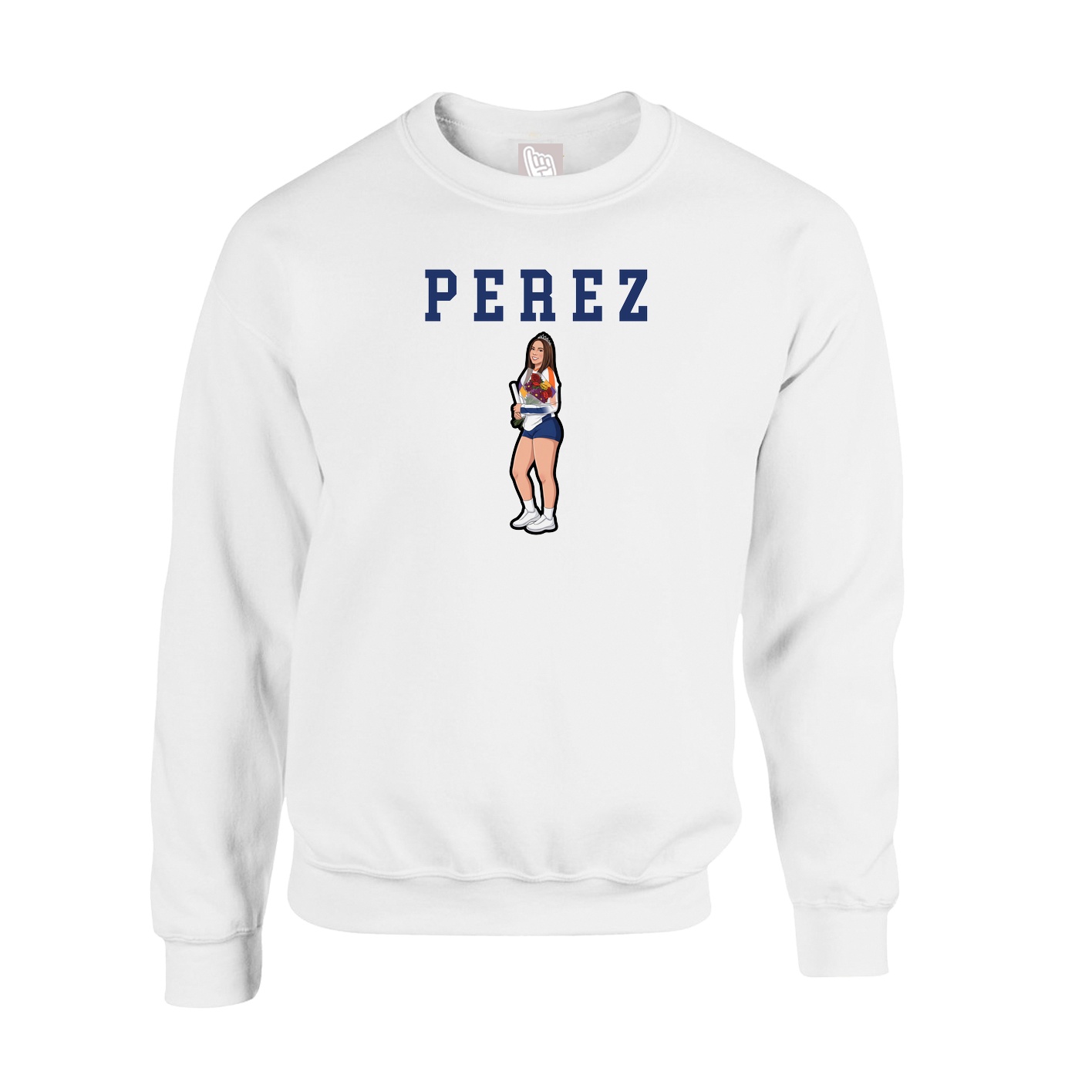 Fleece Crew — Shirsey in White
