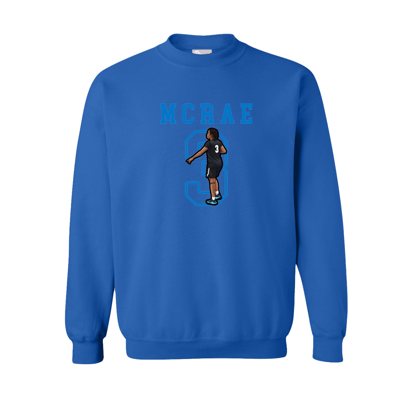 Fleece Crew — Shirsey in Royal