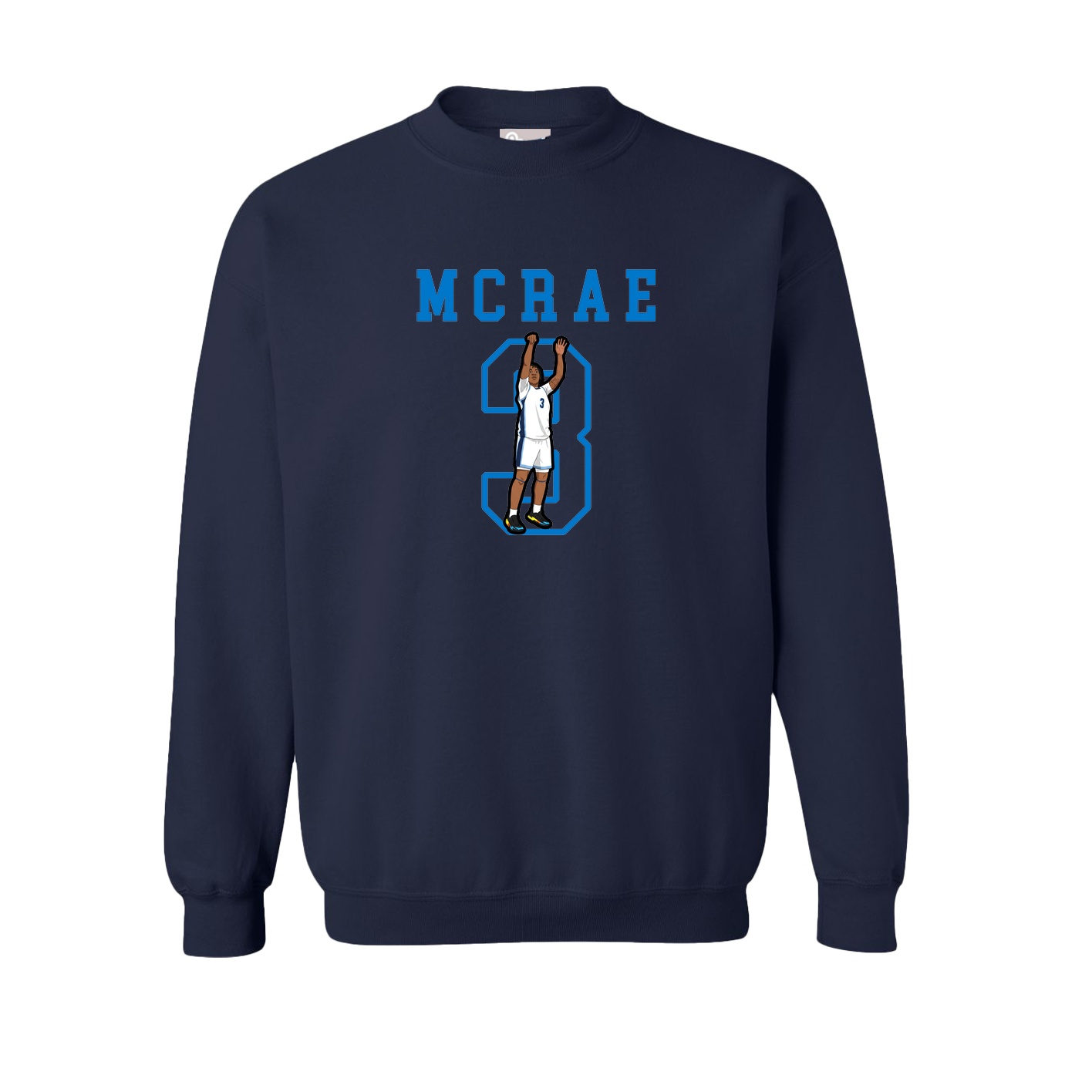 Fleece Crew — Shirsey in Navy
