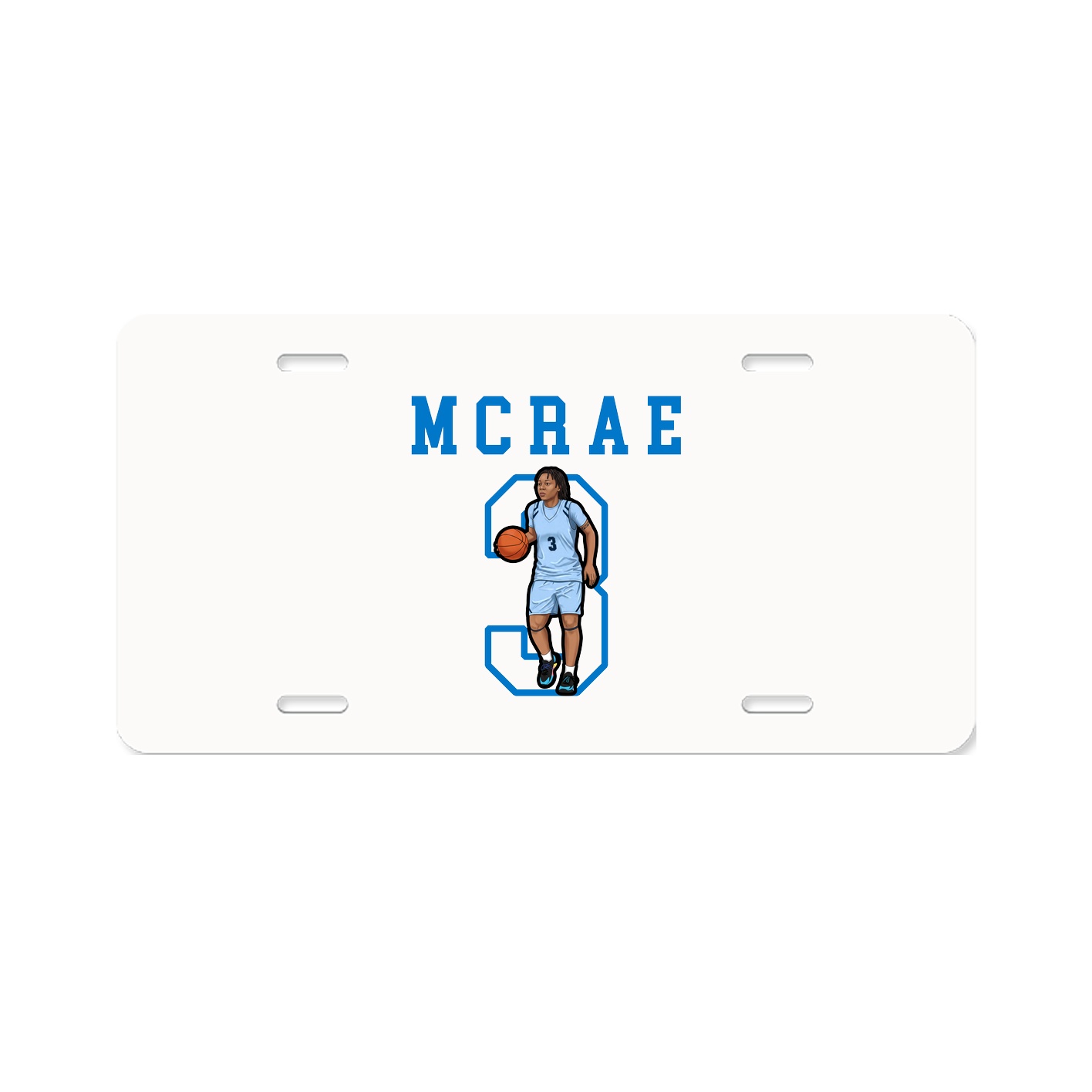 Aluminum License Plate