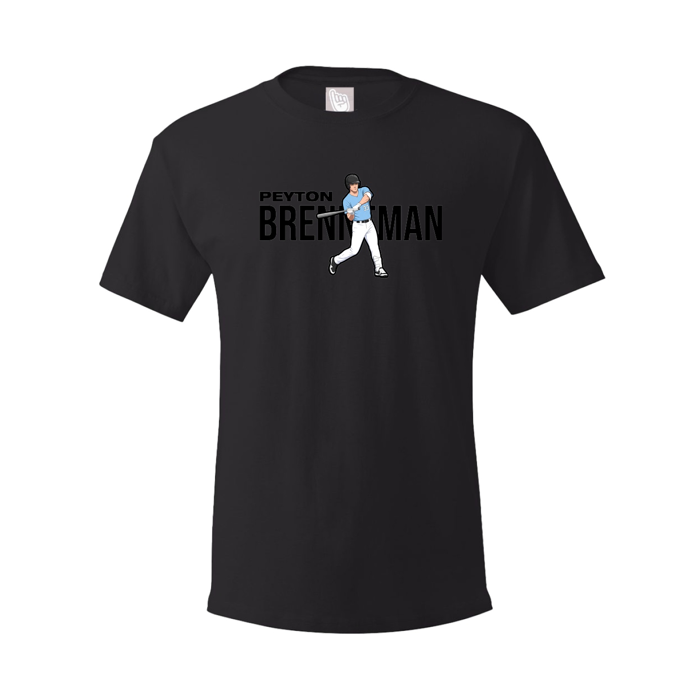 Youth Tee — Player Name in Black