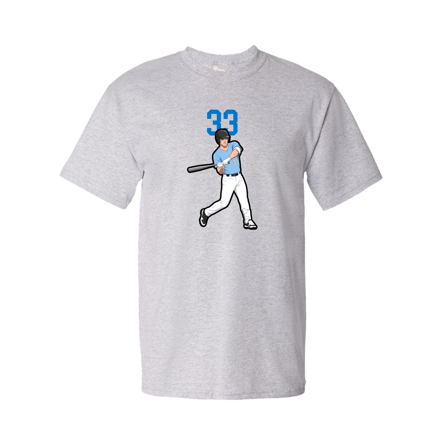 Tee — Number Top in Grey