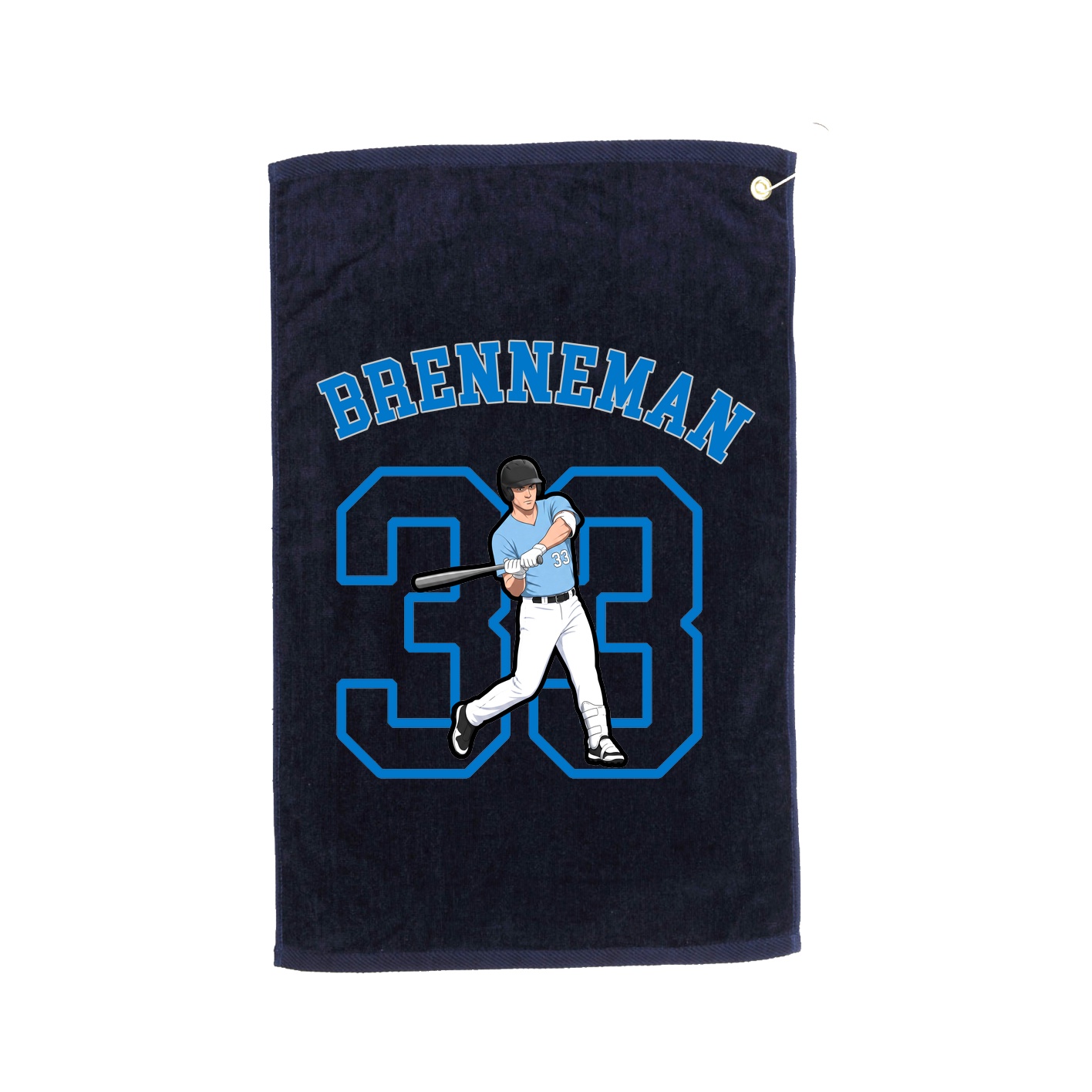 Golf Towel — Shirsey Arch in Navy