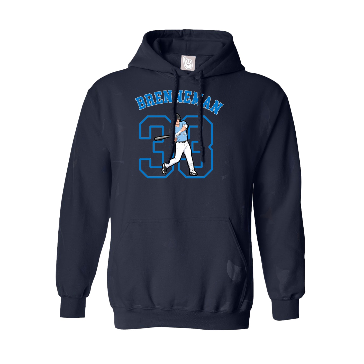 Youth Hoodie — Shirsey Arch in Navy